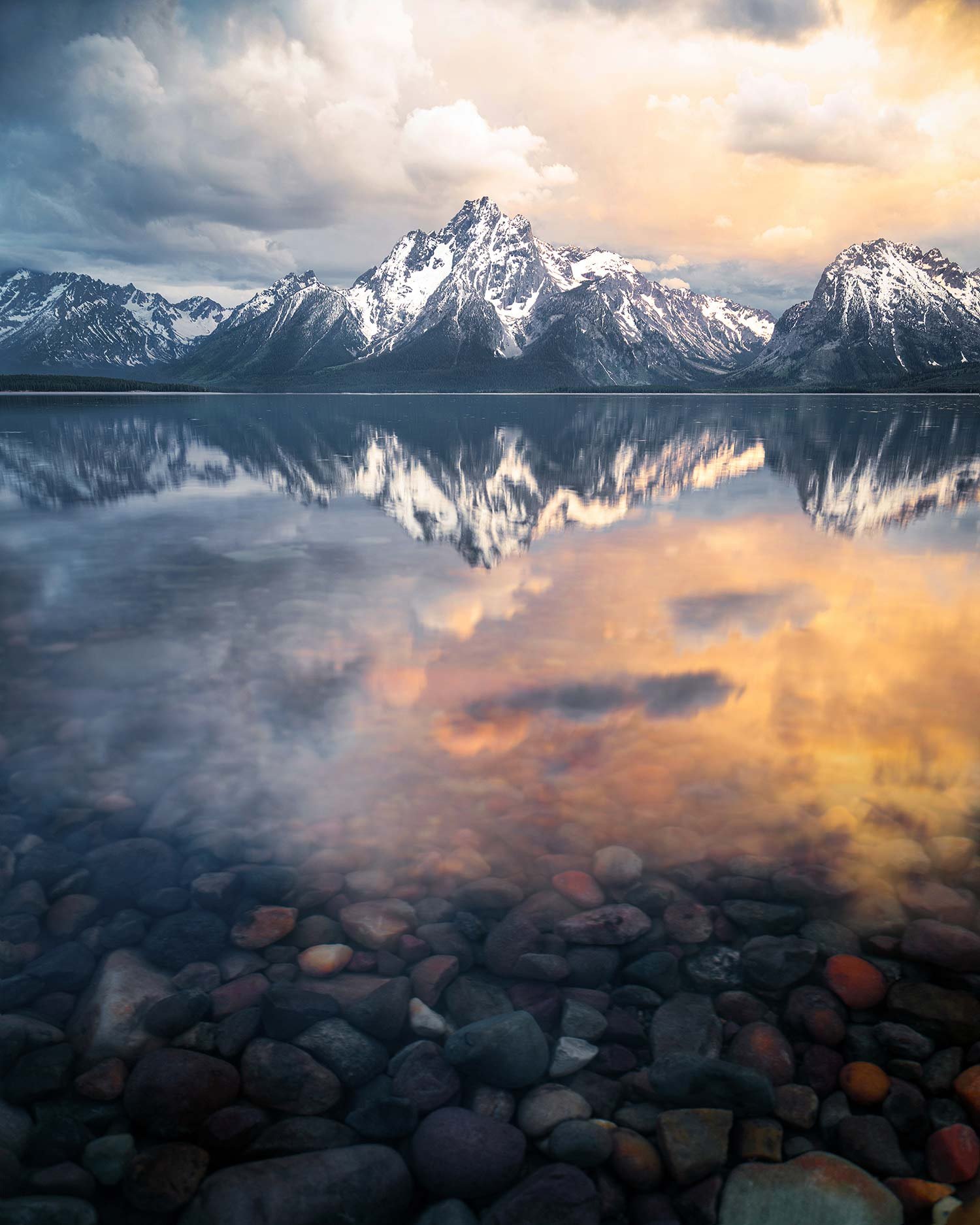 Sunrise in the Tetons