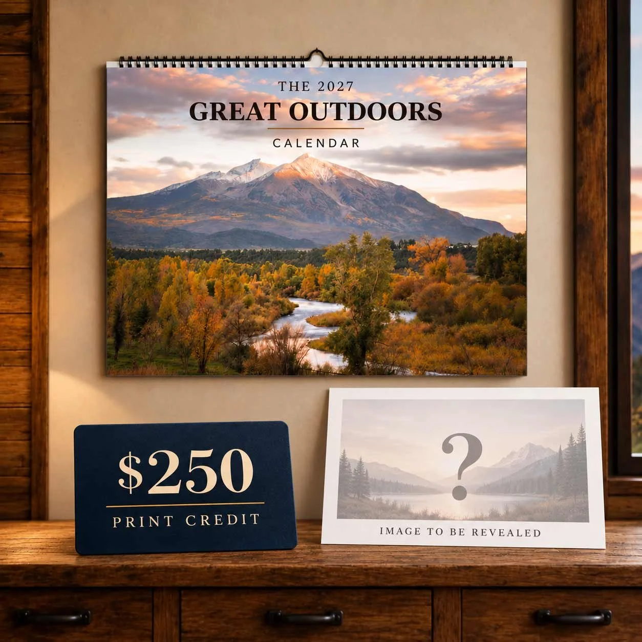 Calendar + $250 Credit + Exclusive Print