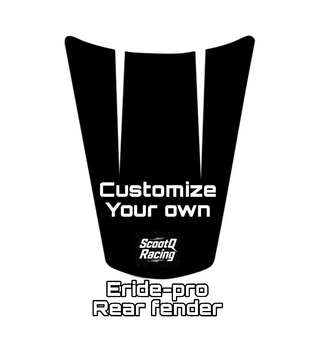 Eride Pro Rear Fender Custom Decal