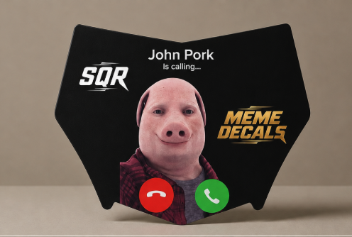 John Pork Decal