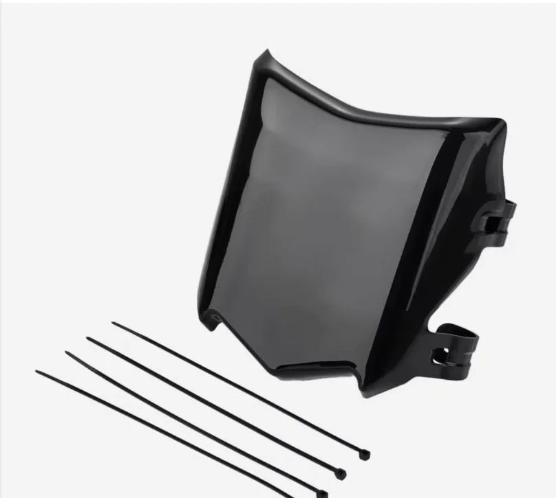 Black glossy motocutz plate