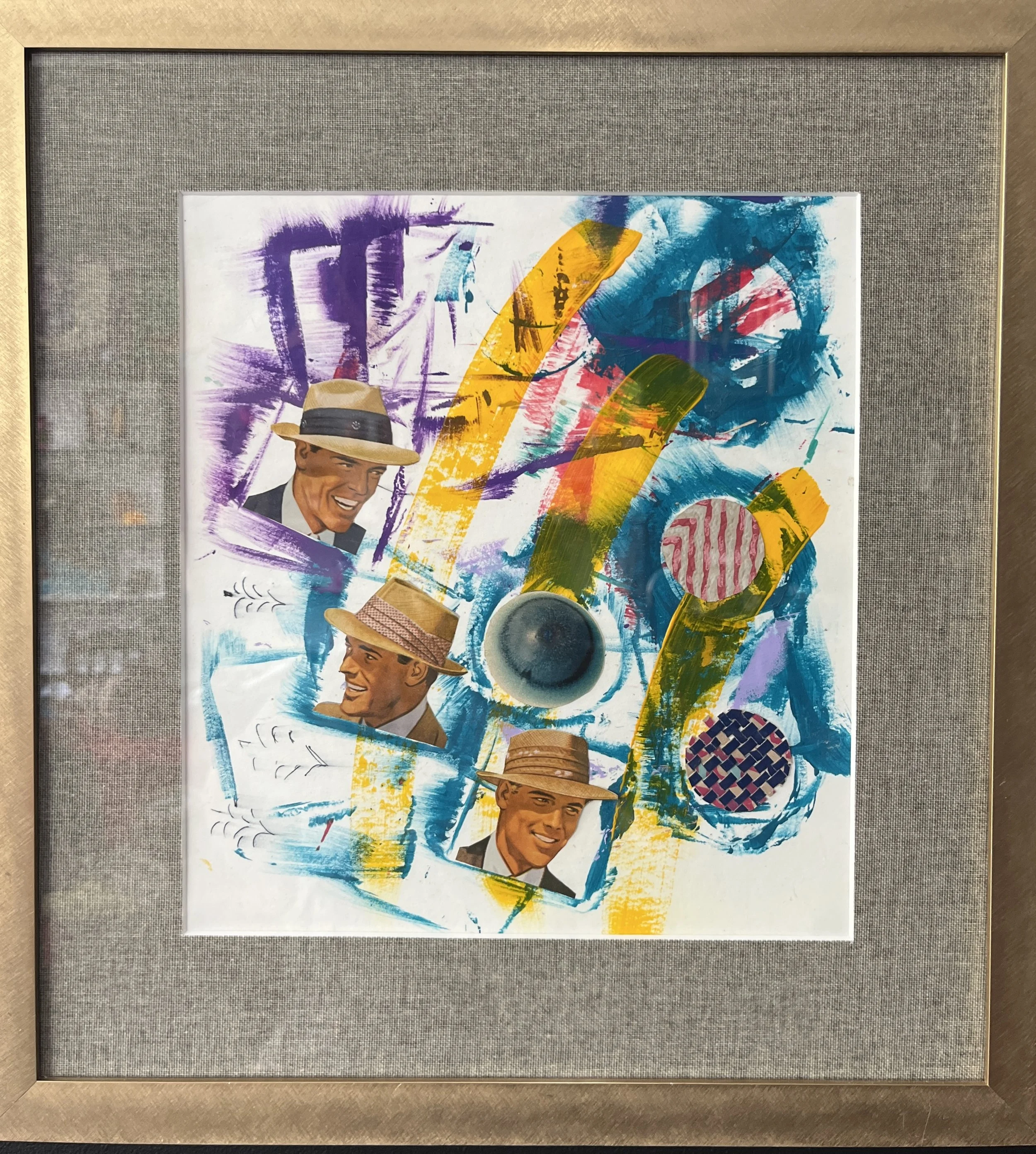Confidence Men 12 x 12 ($150)