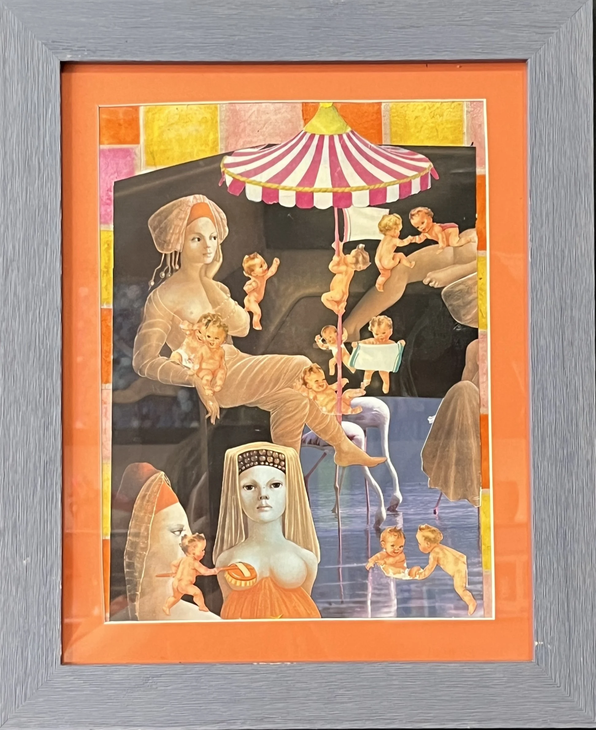 Playdate!  (Leonor Fini) 16x20 $100