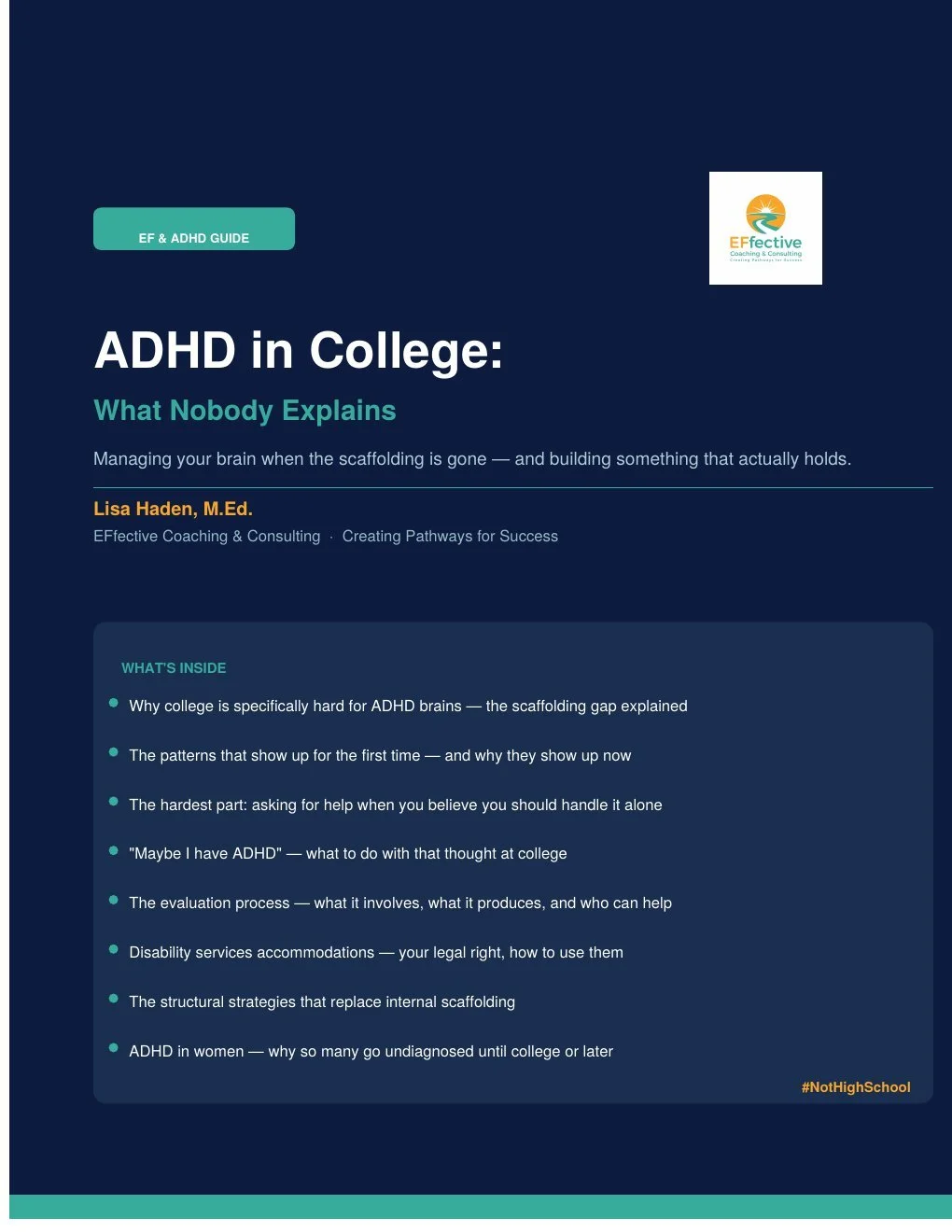 ADHD in College: What Nobody Explains