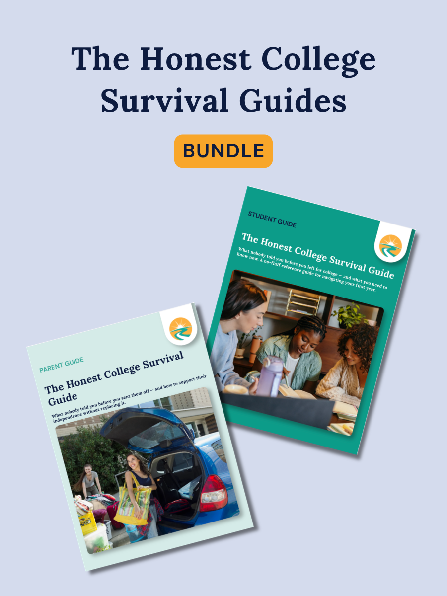 Honest College Survival Guides: Student + Parent Set