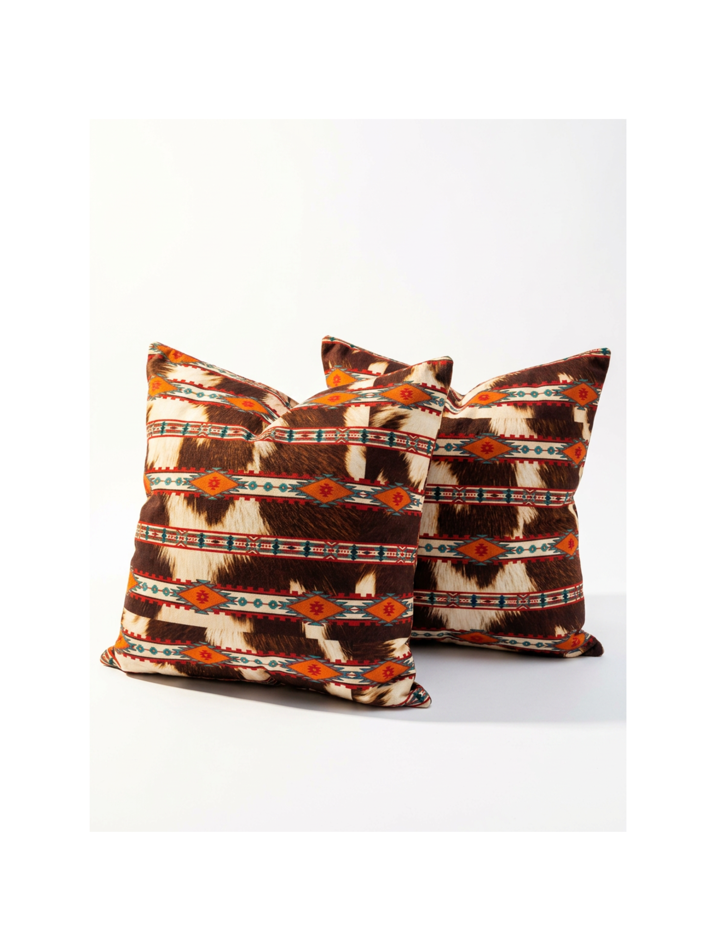 16"x16" Western Aztec Throw Pillow