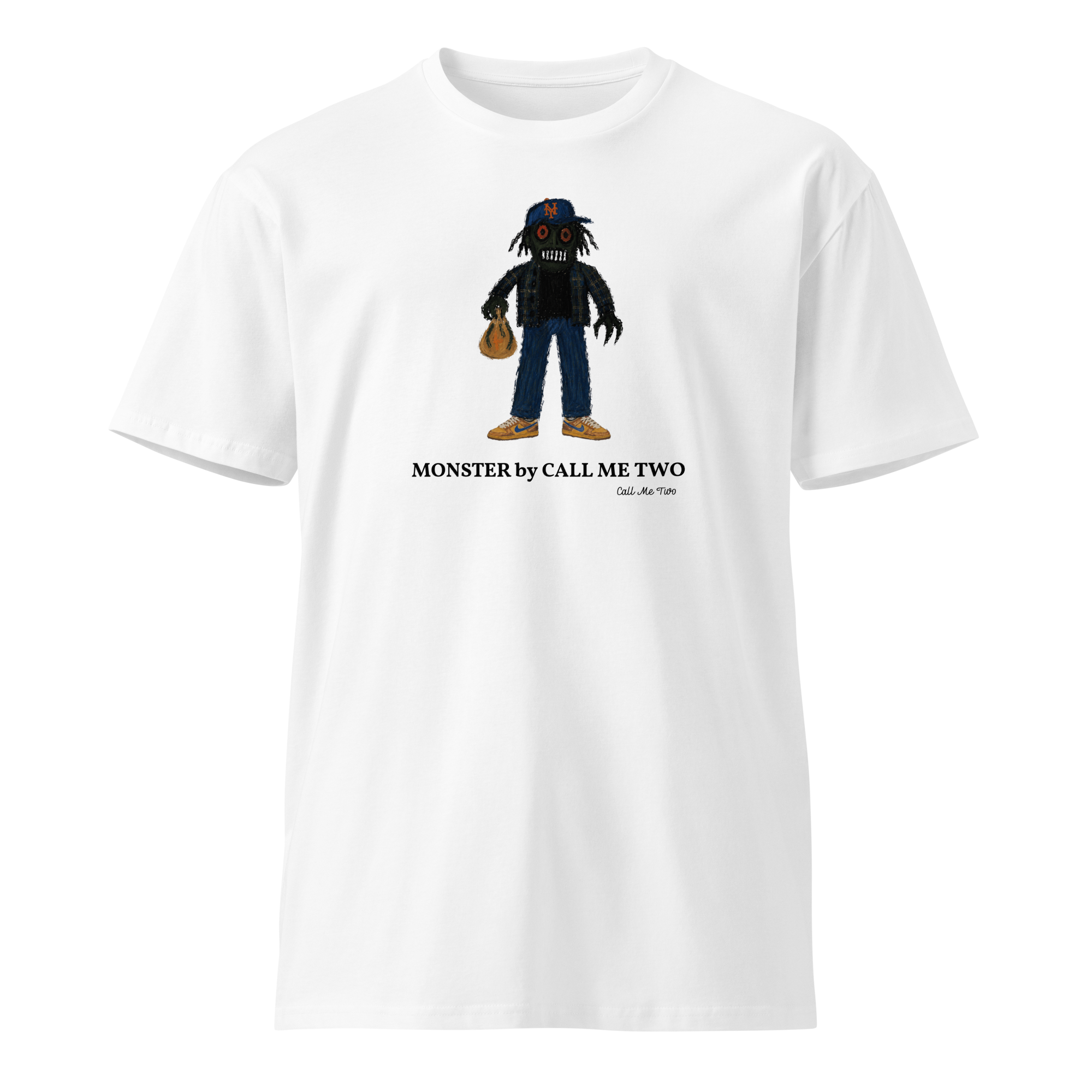 Monster Logo T Shirt by CALL ME TWO