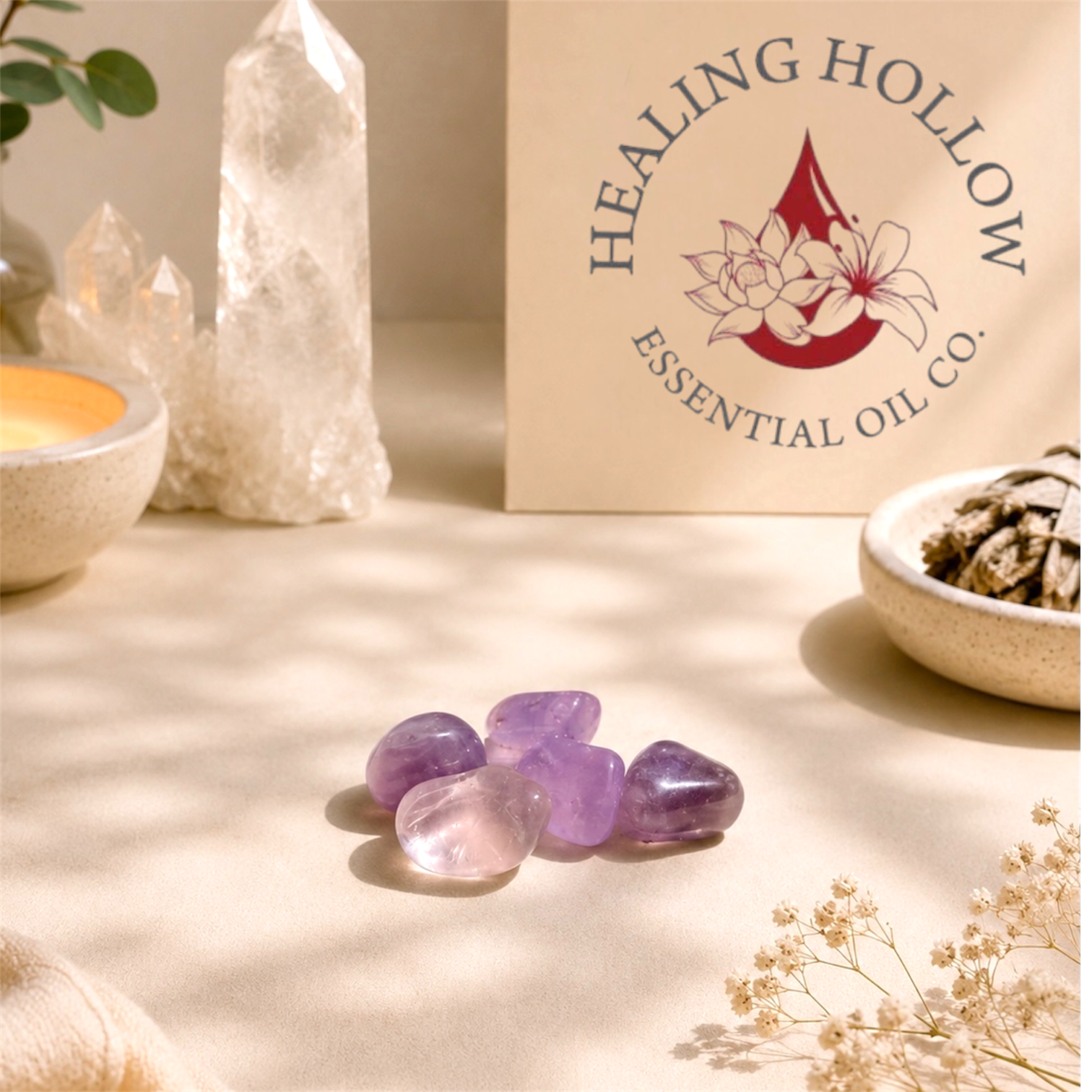 Tumbled Amethyst