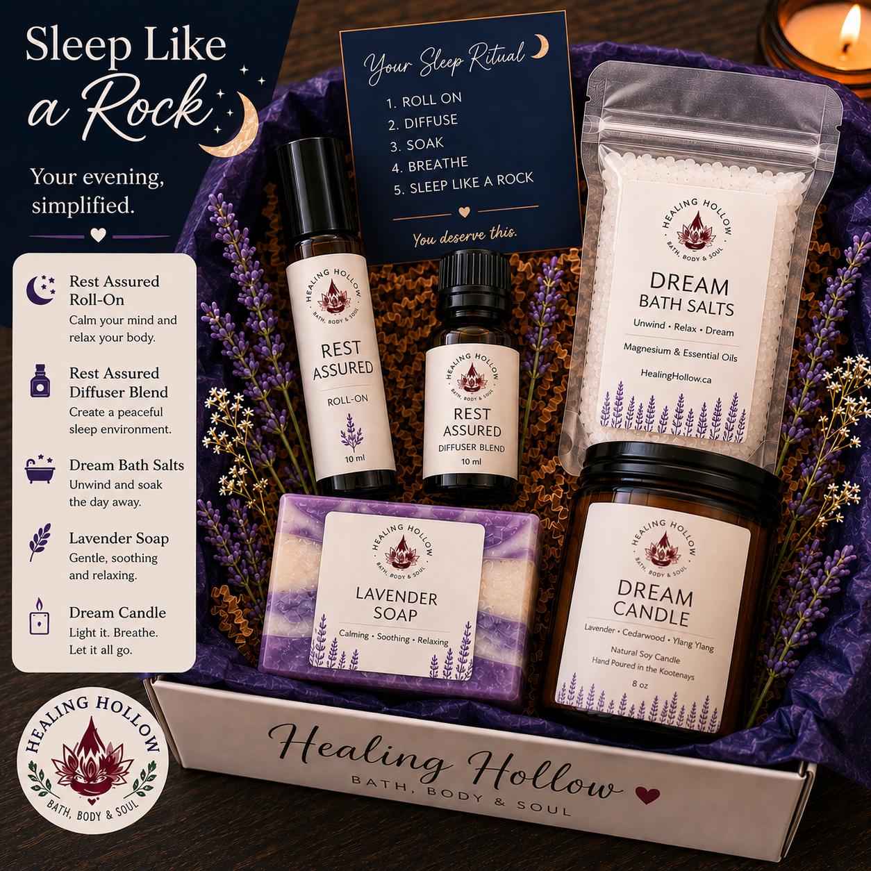 Sleep Like A Rock Set
