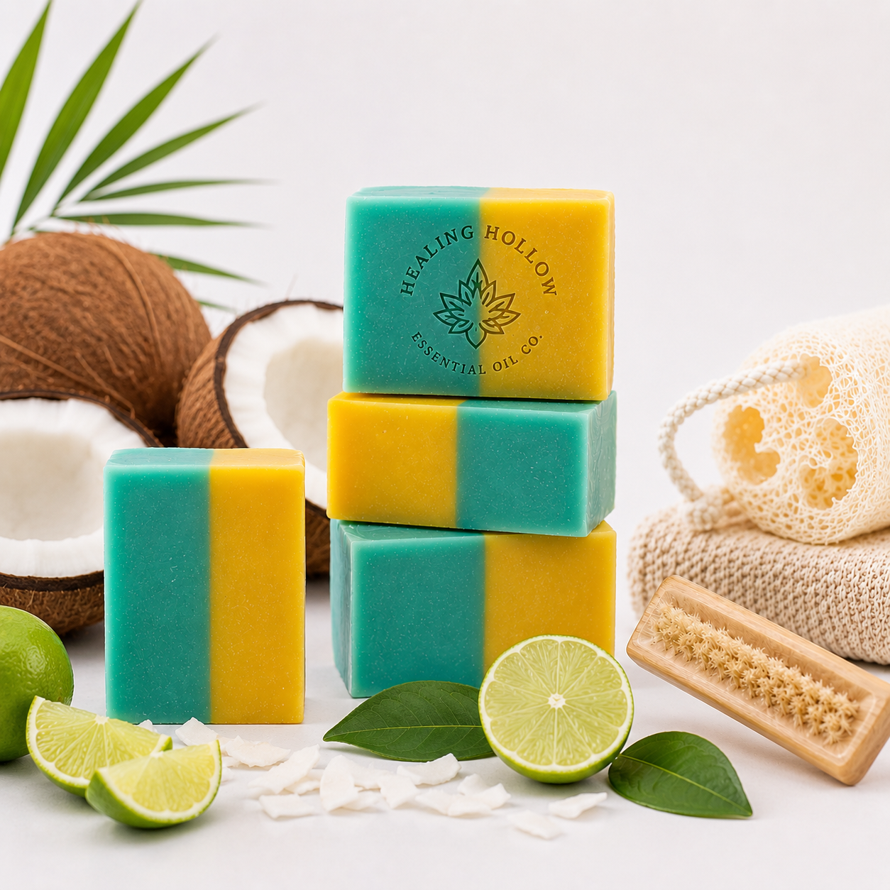 Lime in the Coconut Soap Bar