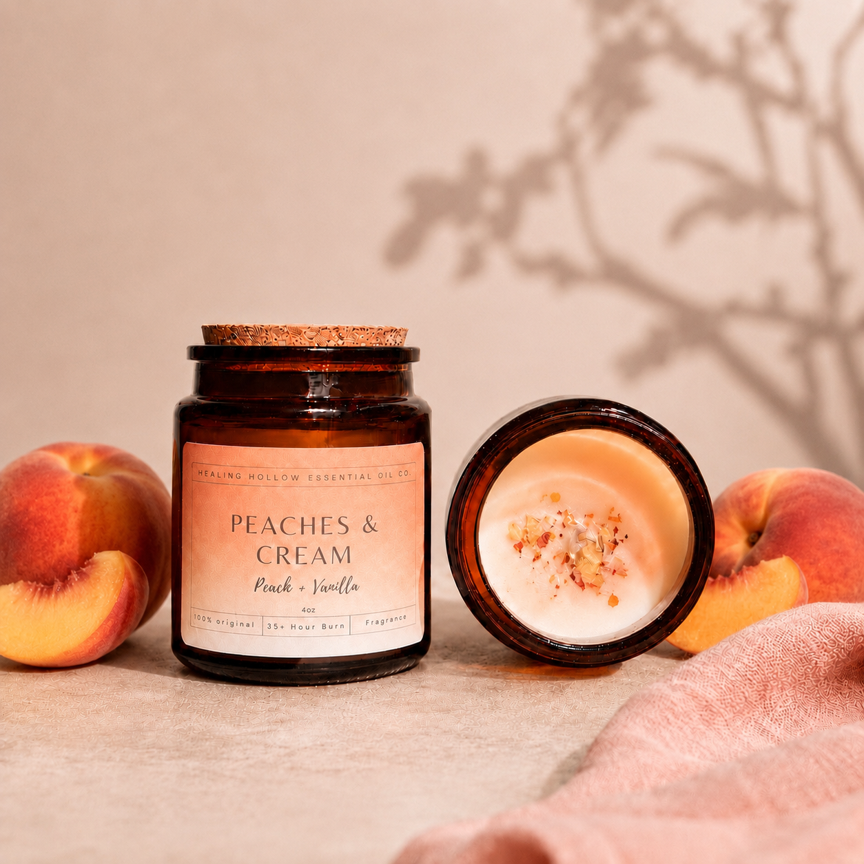 Peaches & Cream Candle