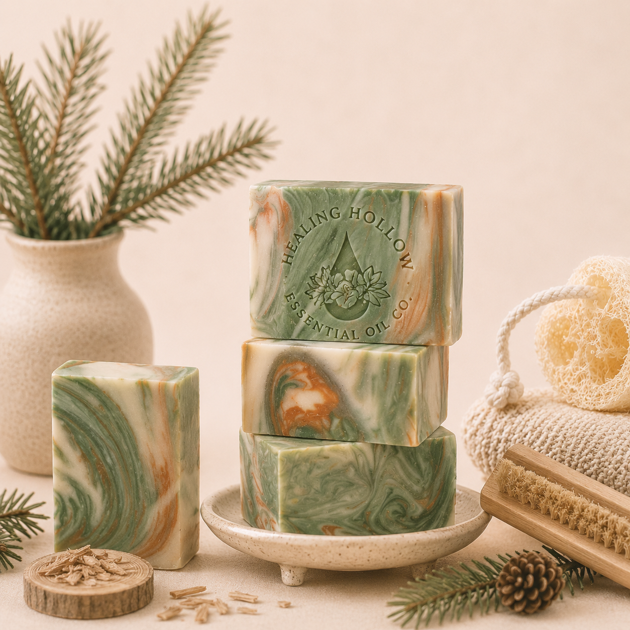 Wood Dragon Soap Bar