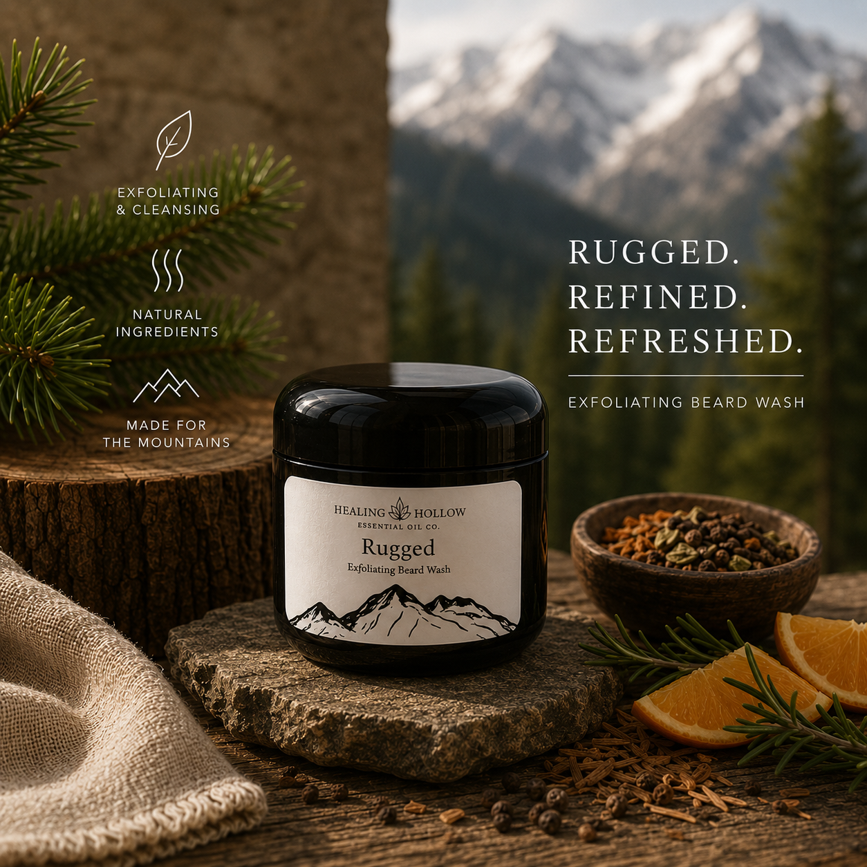 Rugged Beard Wash
