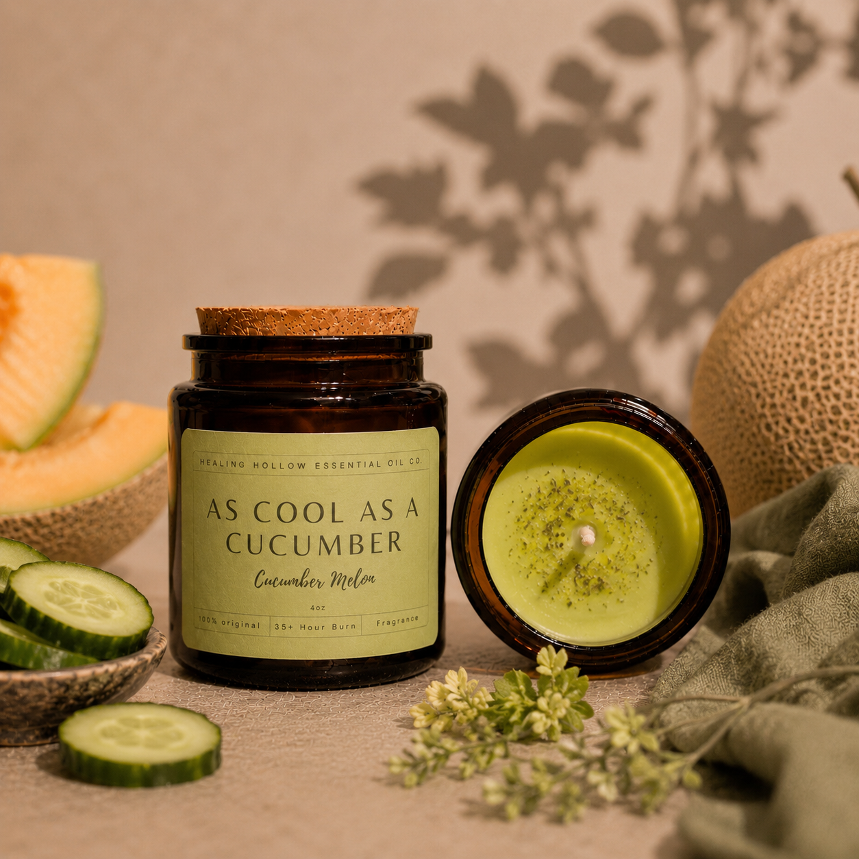 Cool As A Cucumber Candle