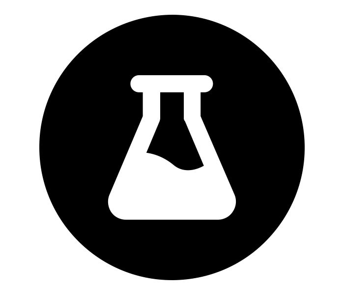 Black and white line drawing of a clown smiling, with exaggerated facial features and a round nose.
