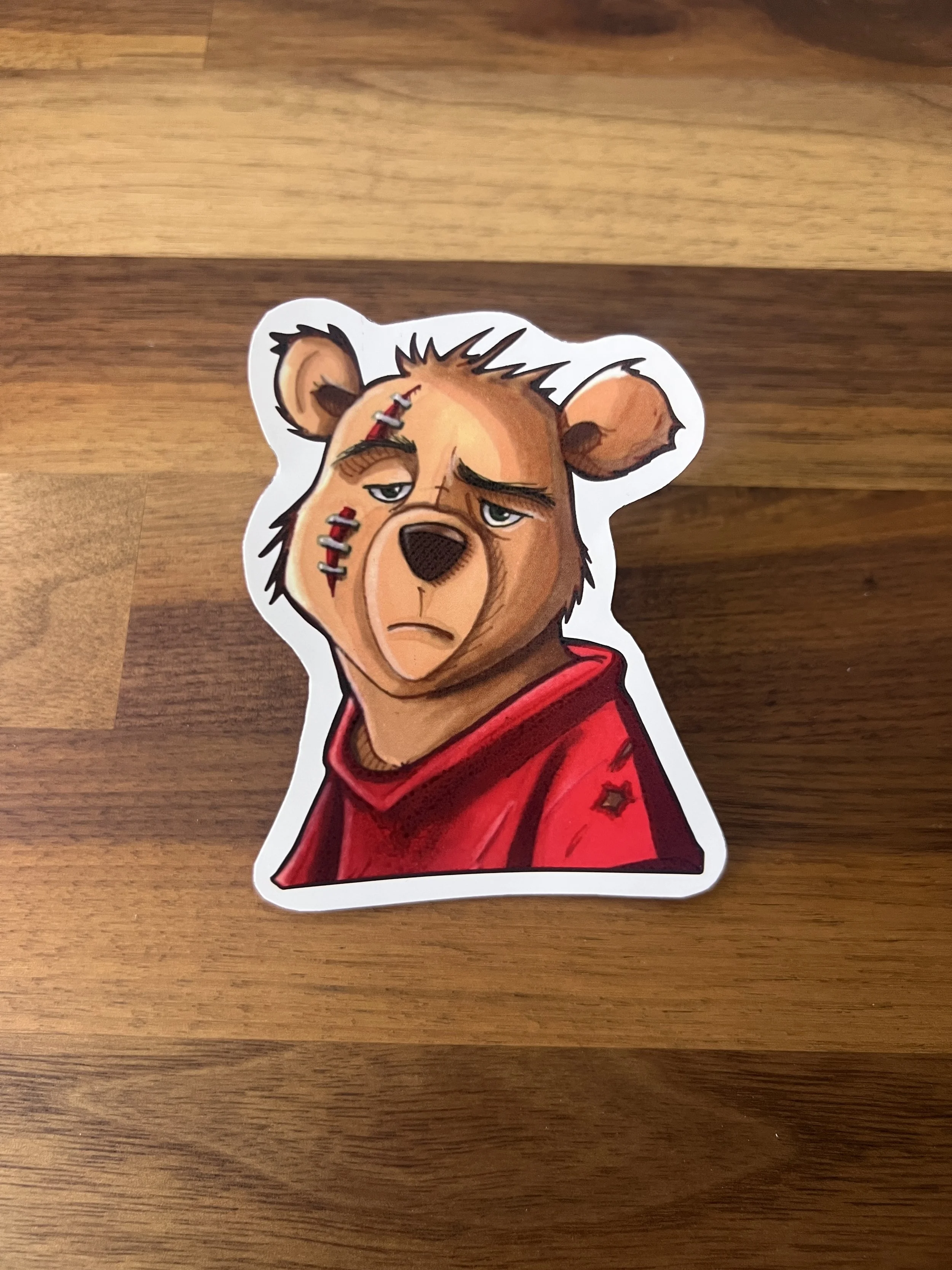 Winnie Badass Sticker