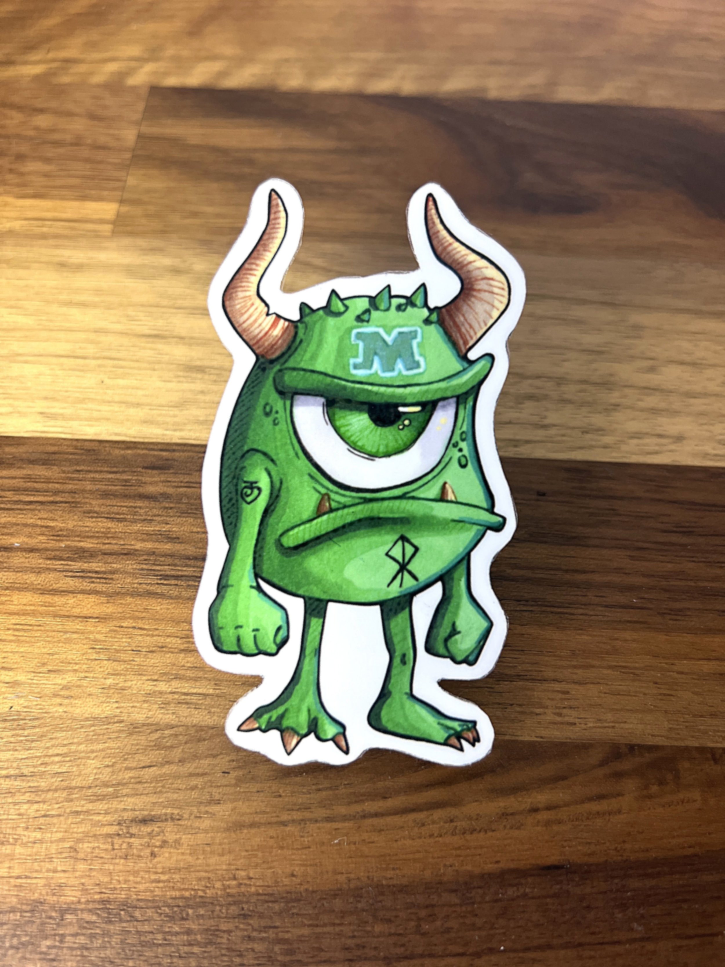 Mike Badass Sticker