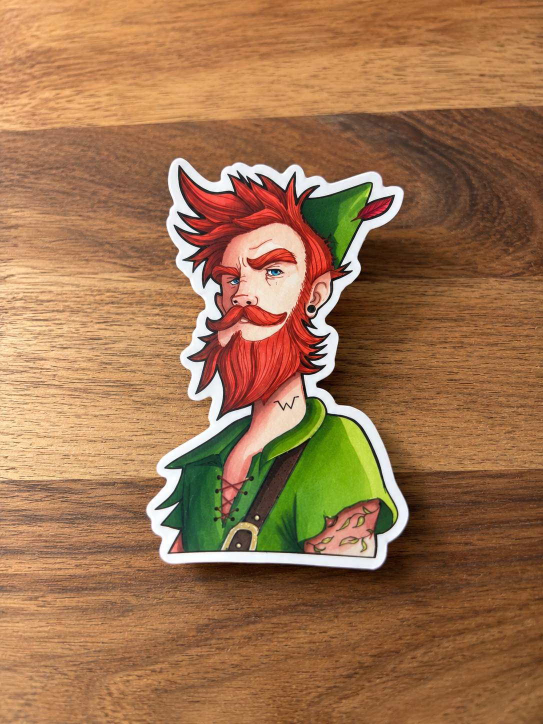 Peter Pan Badass Sticker