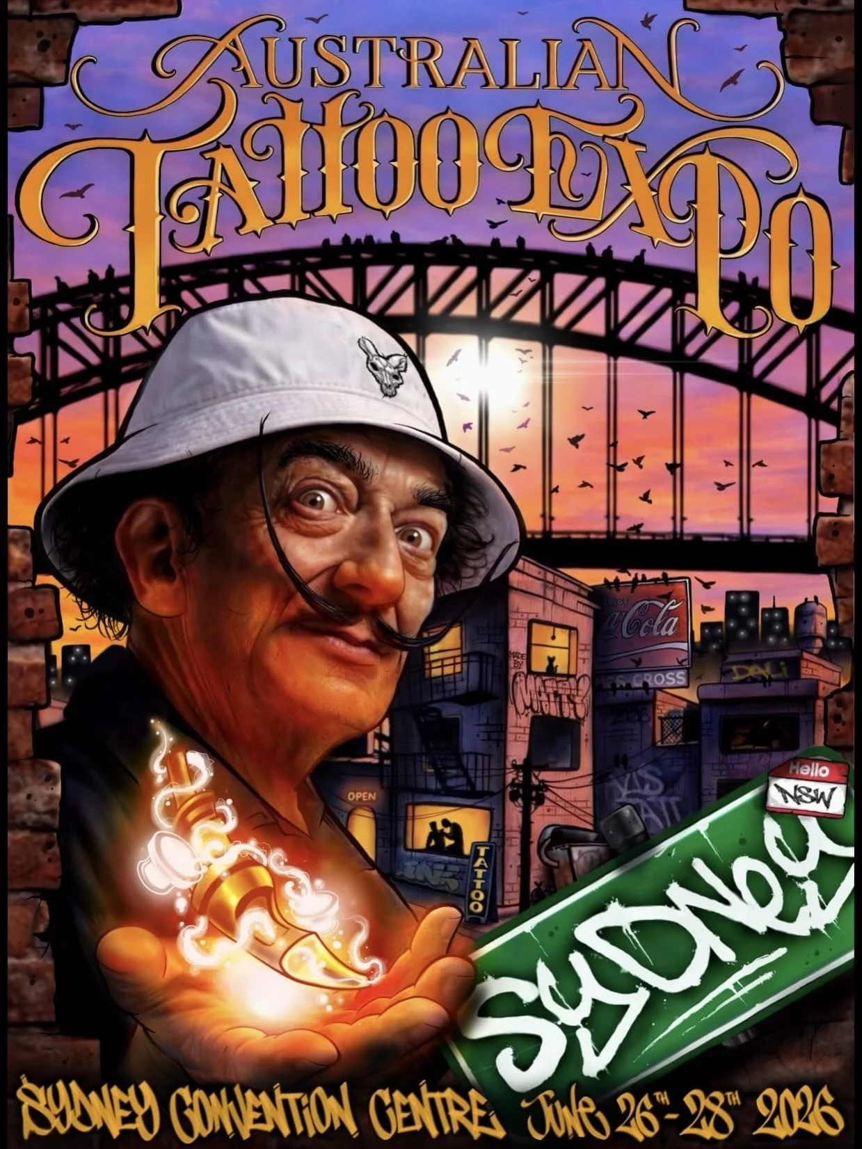 We are proud to announce that we will be showcasing some of our best artists at the Australian Tattoo Expo held at the Sydney Convention Centre on June 26th-28th. @australiantattooexpo 

Swing by and say hi, get tattooed and support our amazing artis