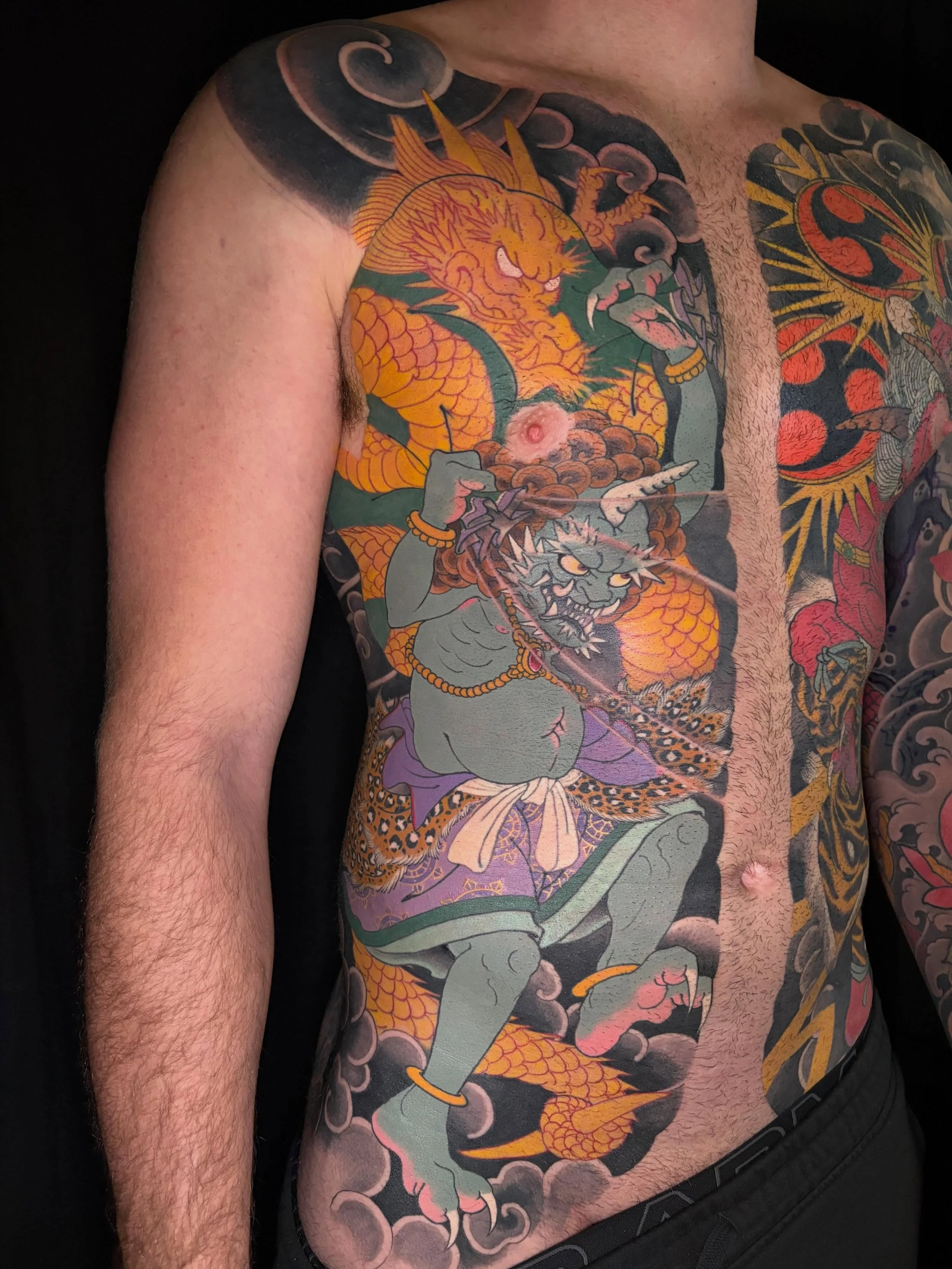 Incredible work by @chong.tattoo 🤩 
Please contact @chong.tattoo directly to secure your next appointment. Flash coming soon 😁 

NSW LIC #010825