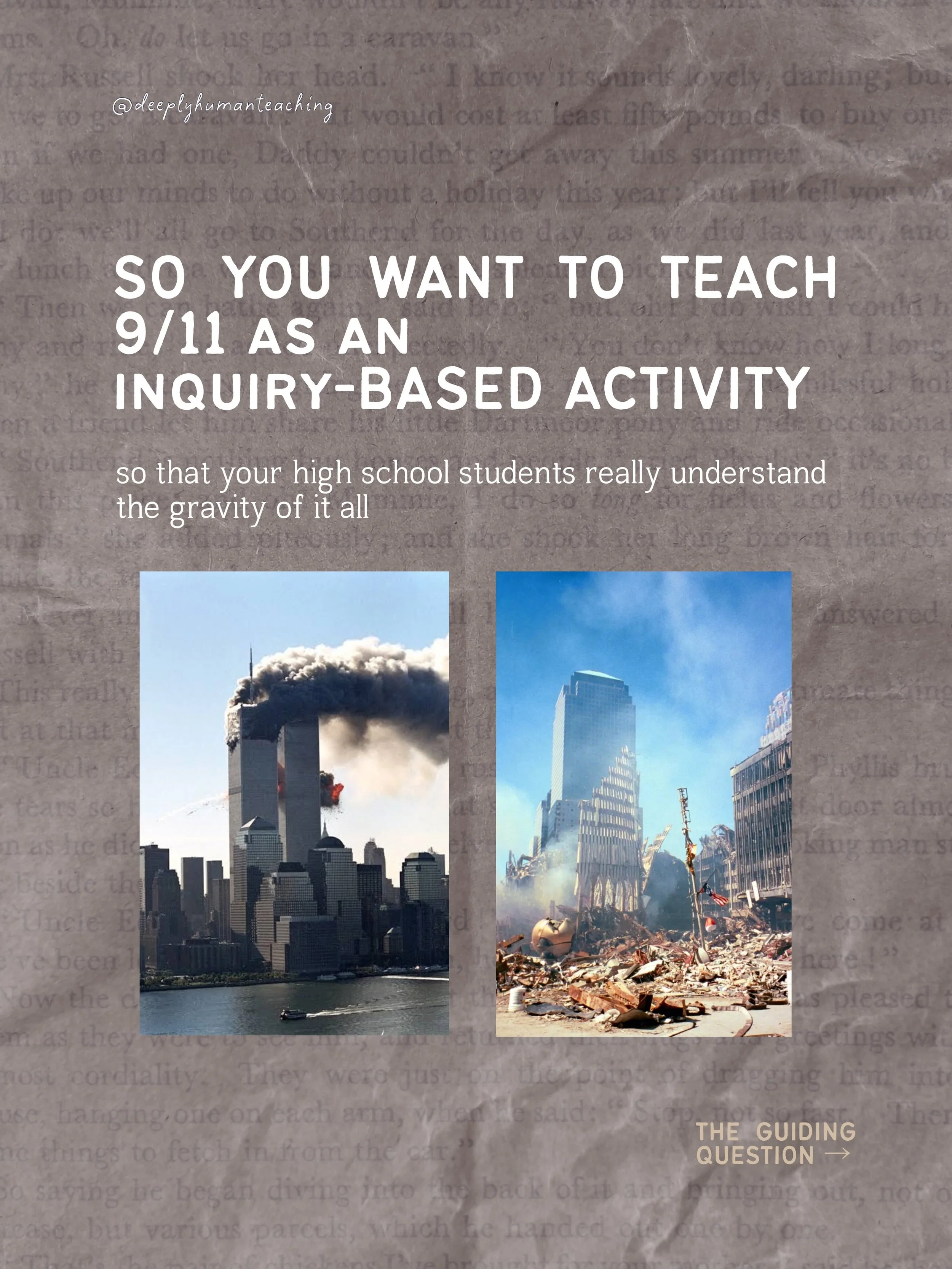 This is honestly just an aesthetic (almost) final draft of what it looks like when I plan an inquiry activity. 

This type of teaching can be hard to implement at first but, as with everything, I promise you&rsquo;ll get better with practice. 

This 