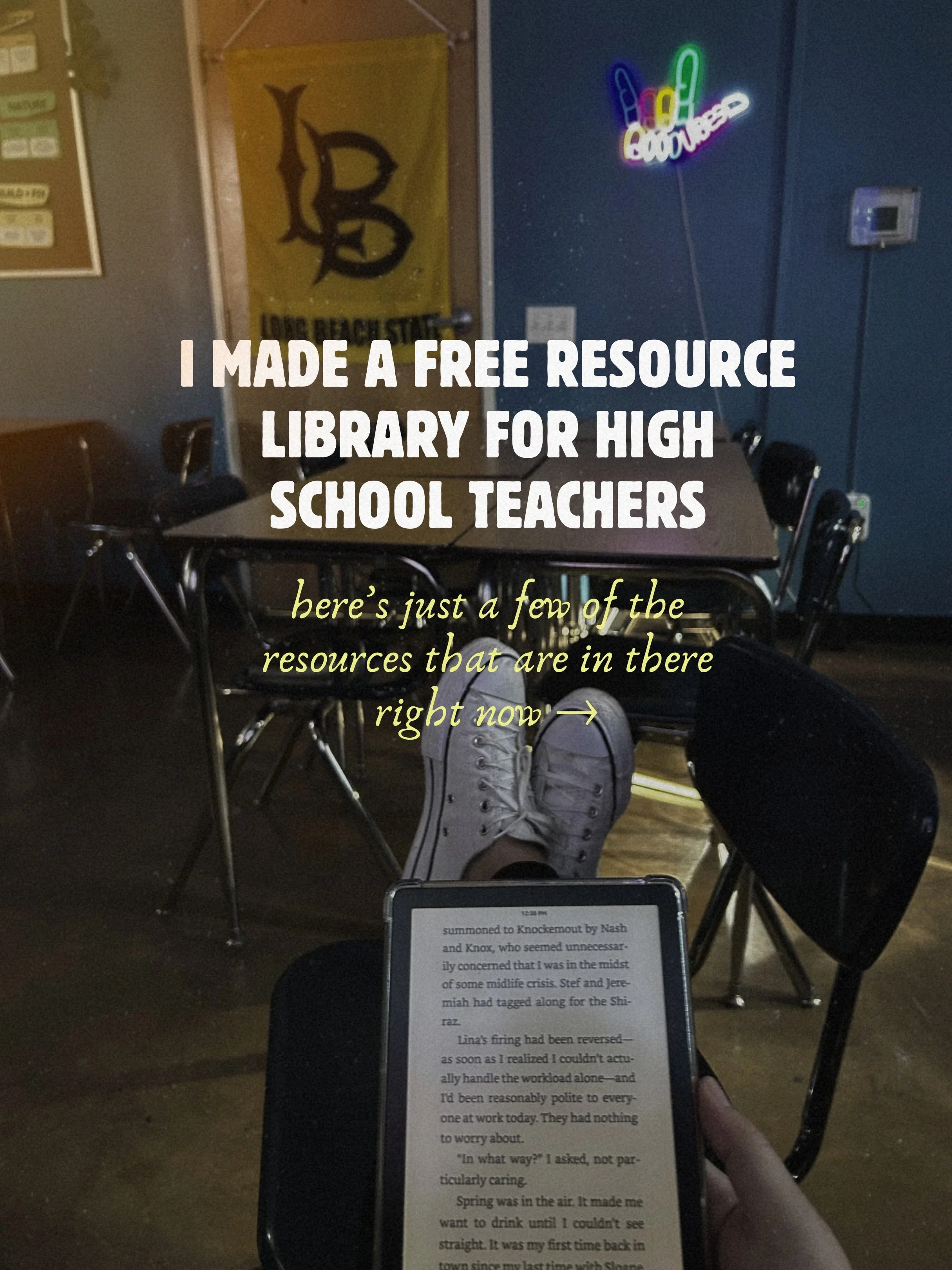 comment RESOURCE to get access to this growing free library for high school teachers 🫶

everything in there is editable on Google Docs + Google Slides 💻

As I add more and more paid resources to the DHT Shop, I&rsquo;ll always prioritize updating t