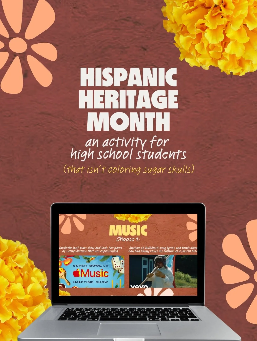 If you need a lesson that&rsquo;s ready-to-go on Monday and keeps students engaged, thinking, and writing.. this one might be for you!

Comment HHM and I&rsquo;ll send this activity over to you!

This Hispanic Heritage Month activity is perfect for h