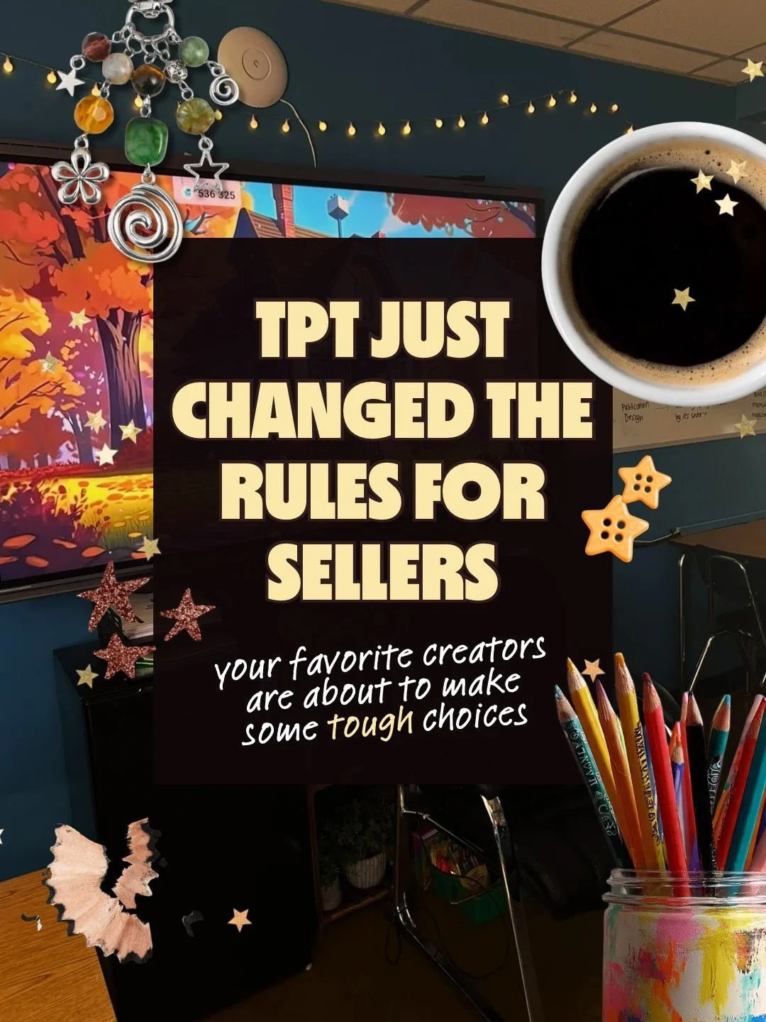TPT just changed the rules: Starting January 1st, premium sellers who want the higher payout go from 80% to 77.5% and have to sell exclusively on TpT if they event want to keep that payout. If they don&rsquo;t, their payout  gets slashed to 55%

On a