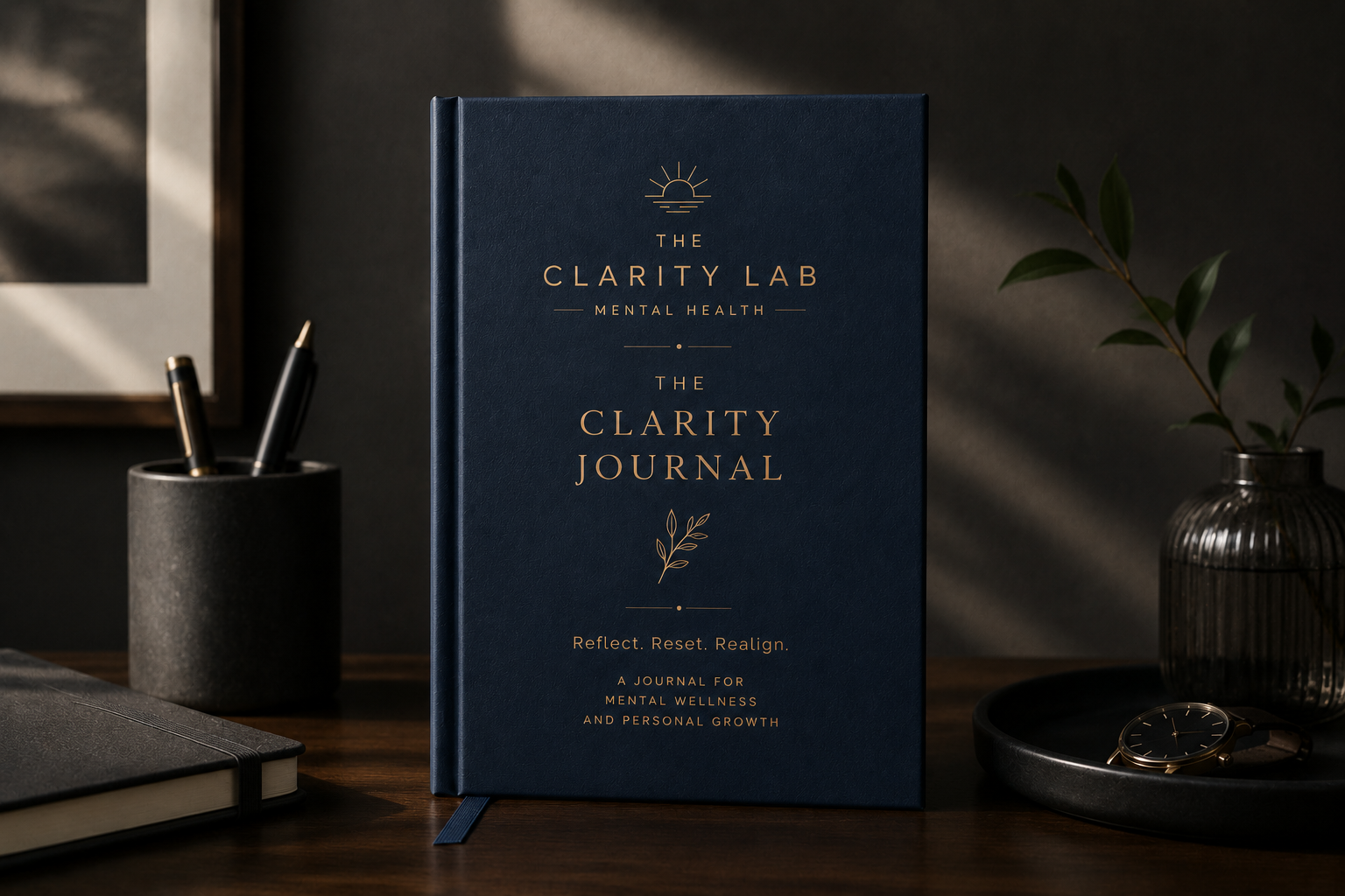 The Clarity Journal - Deep Navy
