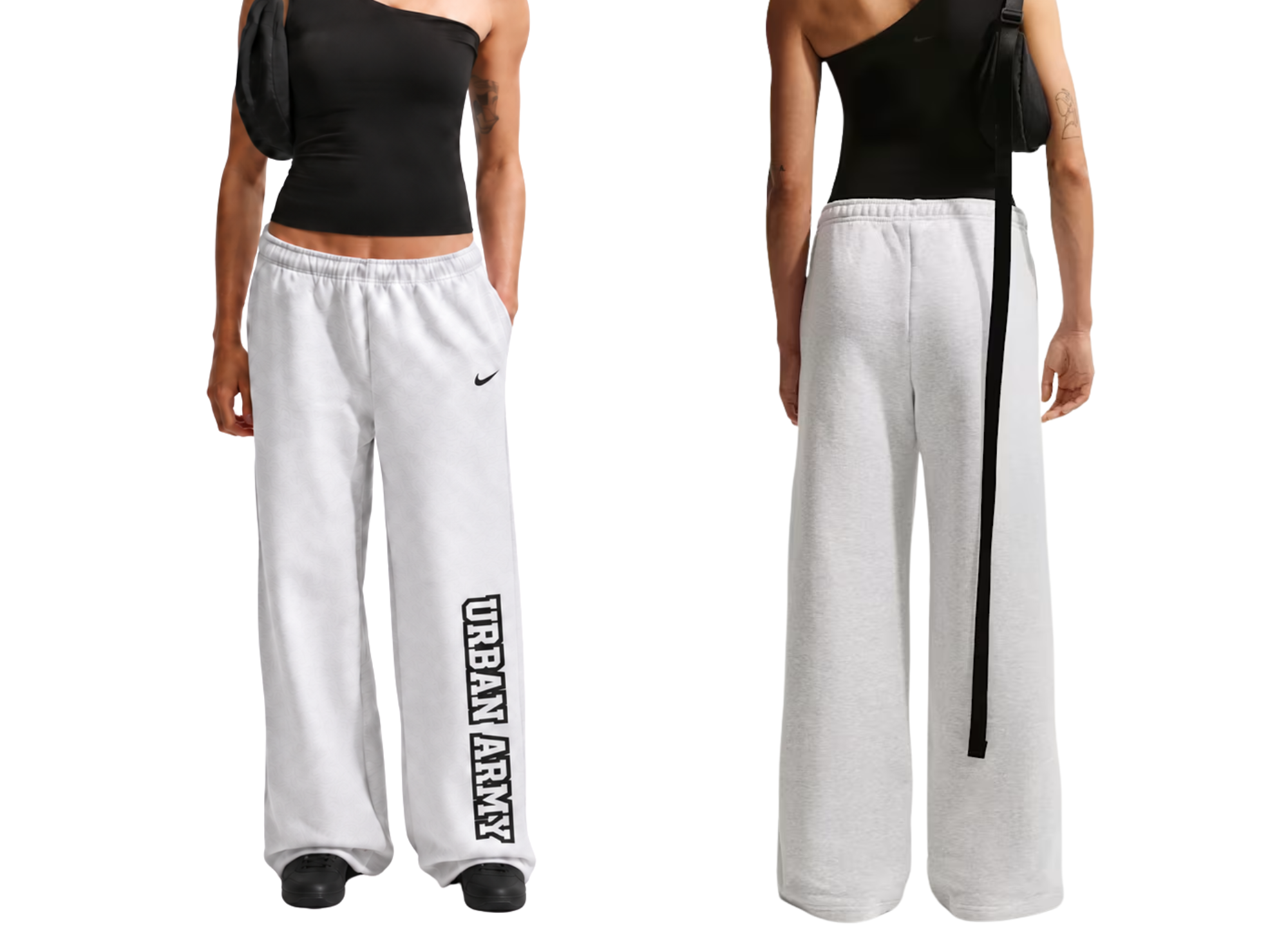 URBAN Army Nike Studio Fleece Wide-Leg Pants