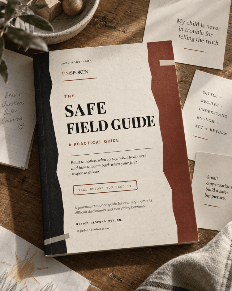 The Safe Adult Field Guide cover