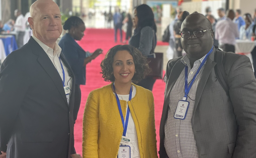 Presenting at the Global Health Supply Chain Summit in Dakar, Senegal