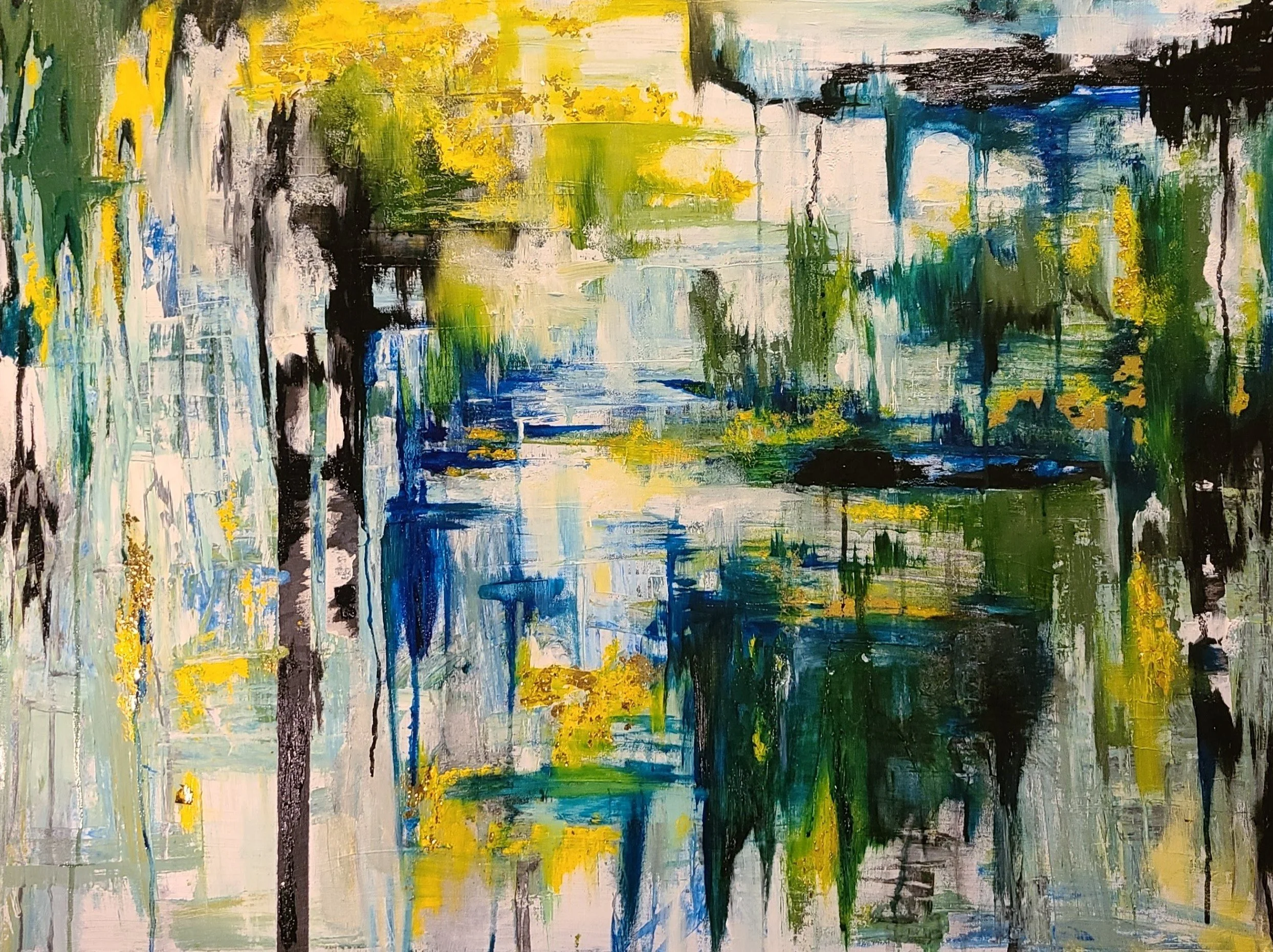 "Through Surface"
30x40
Oil on Canvas