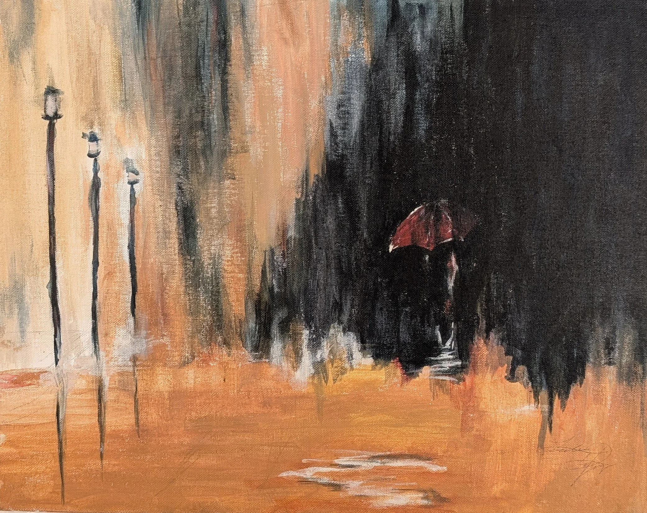 "Before Words"
16x20
Acrylic on Canvas Board