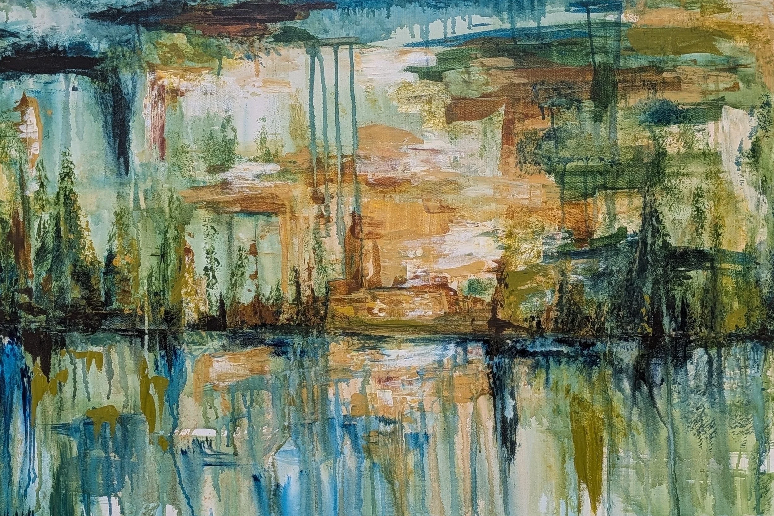 "Held Horizon"
24x36
Acrylic and Oil on Canvas