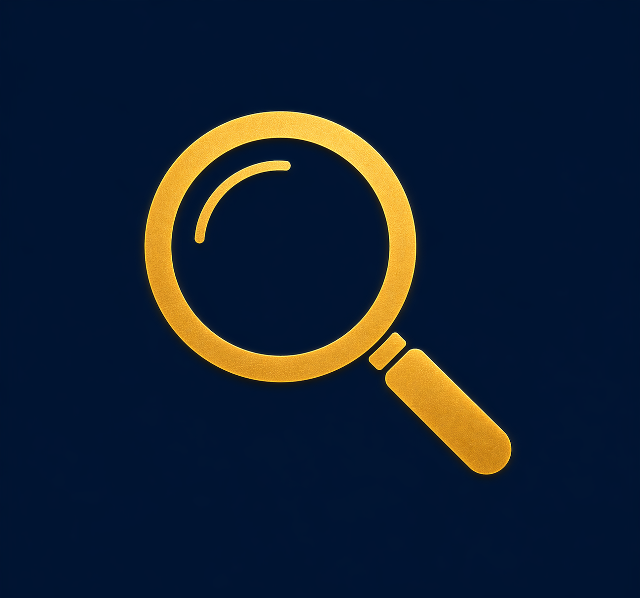 magnifying glass representing a clarity audit for online visibility