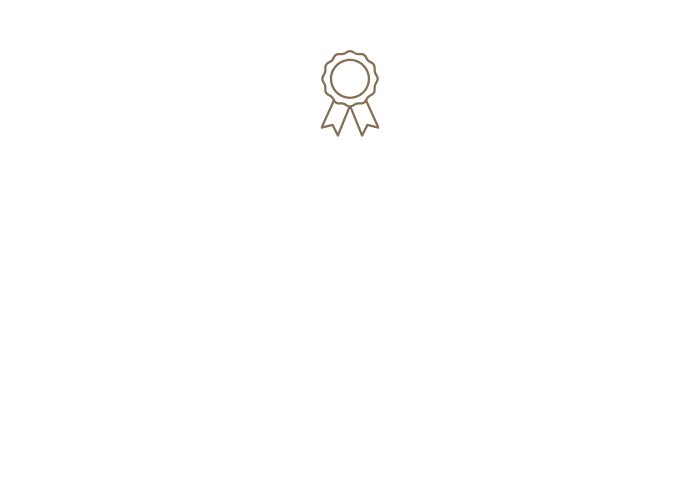 Blank certificate with a ribbon at the top.