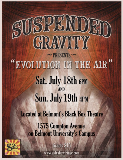 EVOLUTION IN THE AIR / Sideshow Fringe Festival / 2015