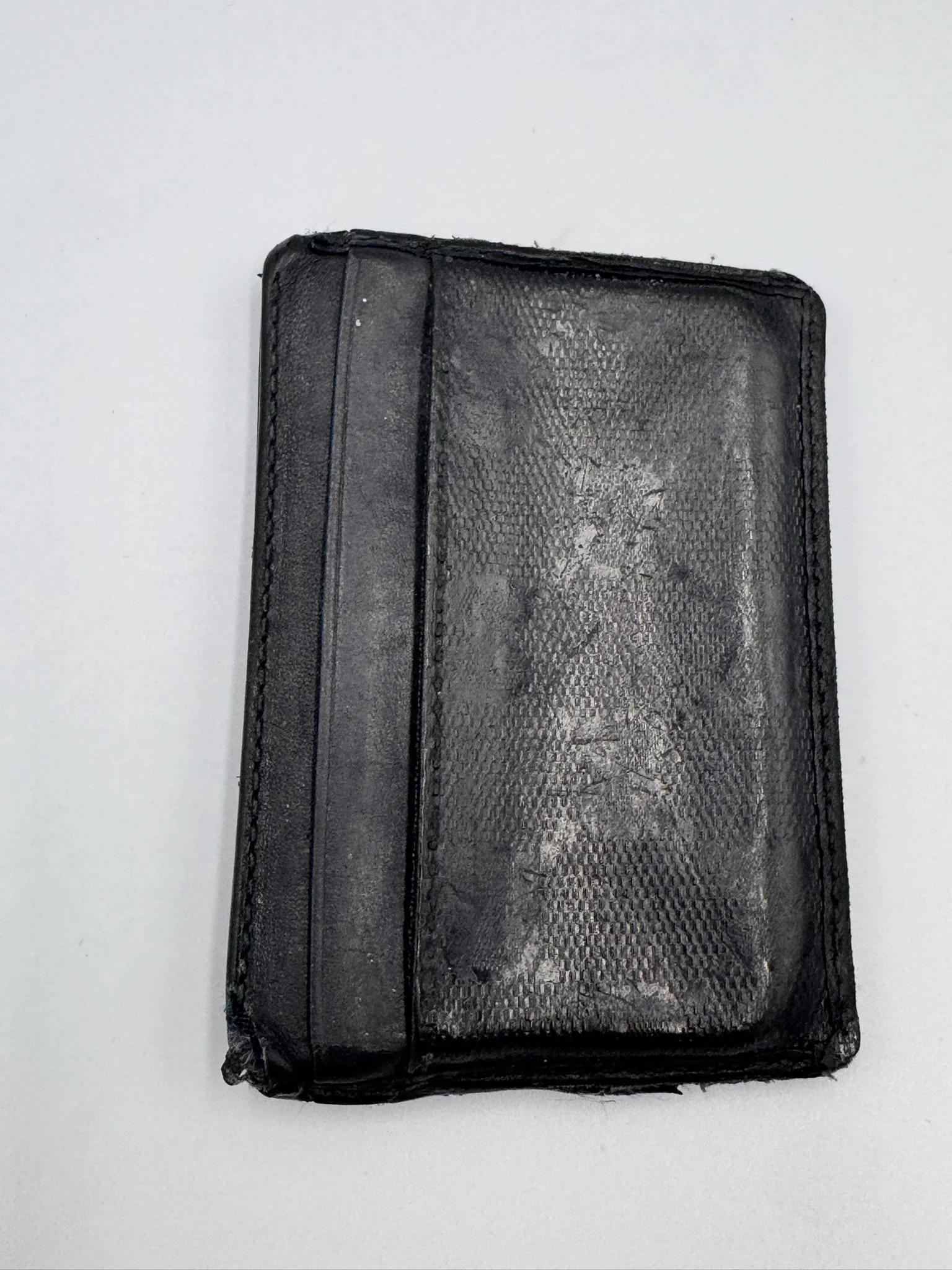 Gucci GG Monogram Black Card Holder Wallet