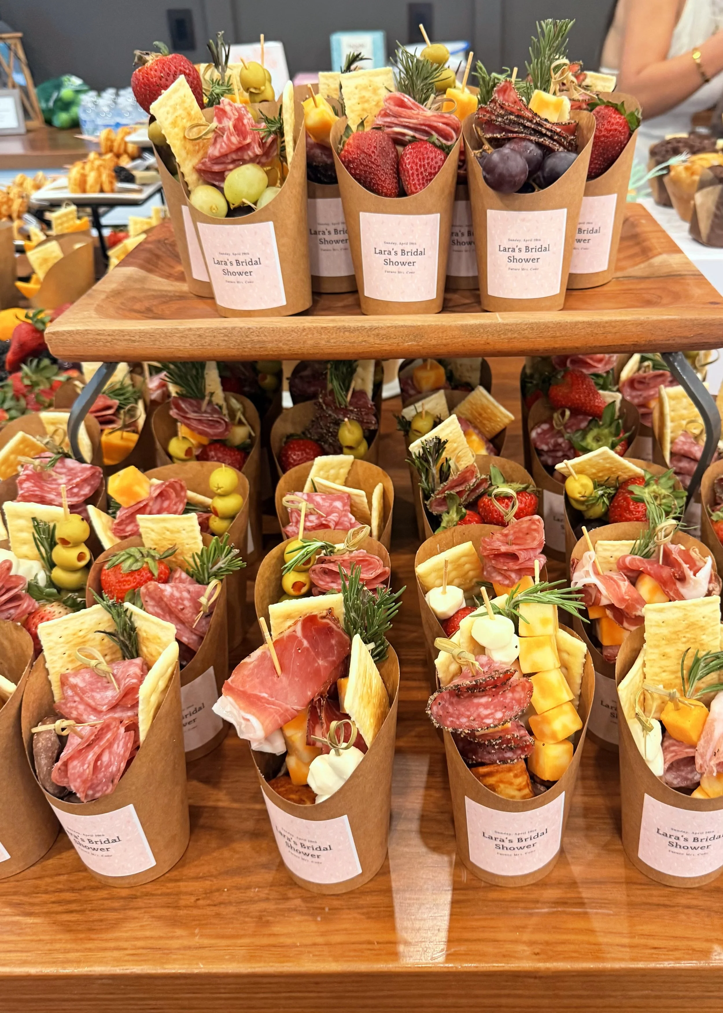 Charcuterie Cups/Cones