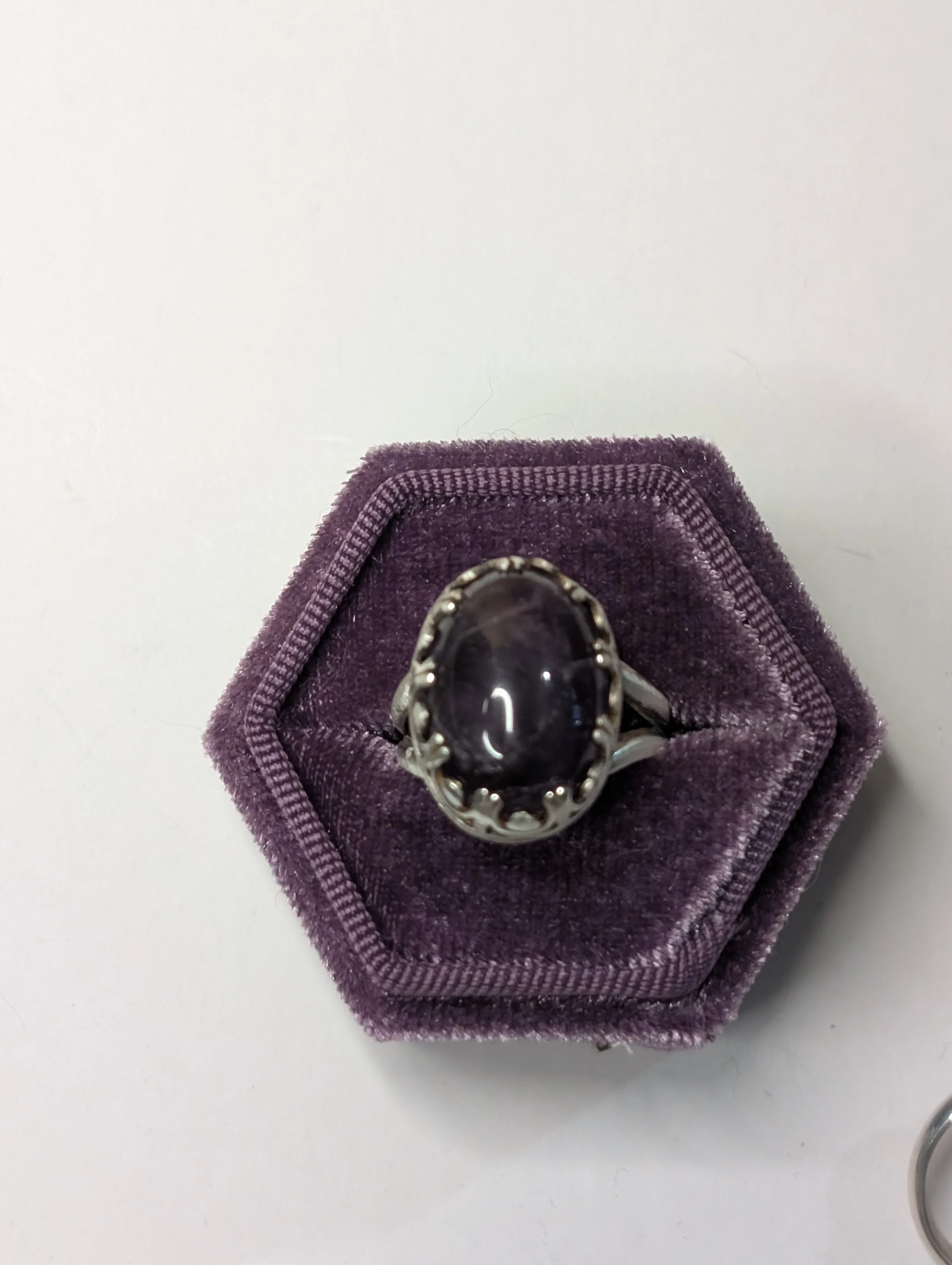 Amethyst Sterling Silver Ring