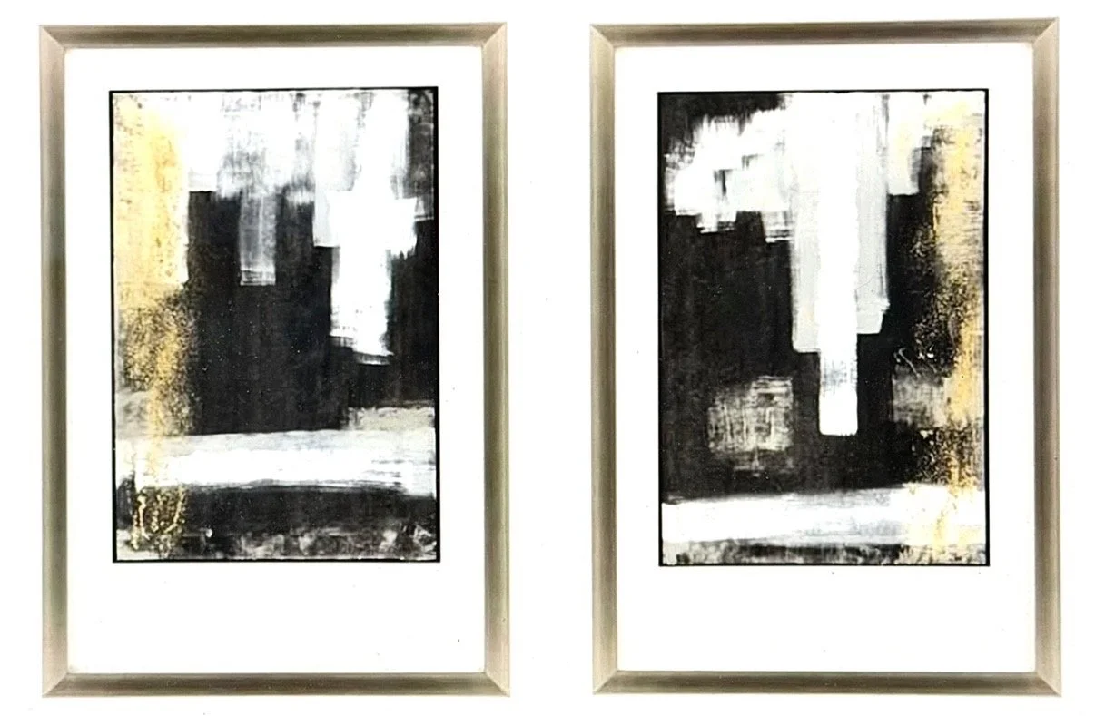 GREAT BUY! Artist Adamson Ray Large Wall Art - set of 2