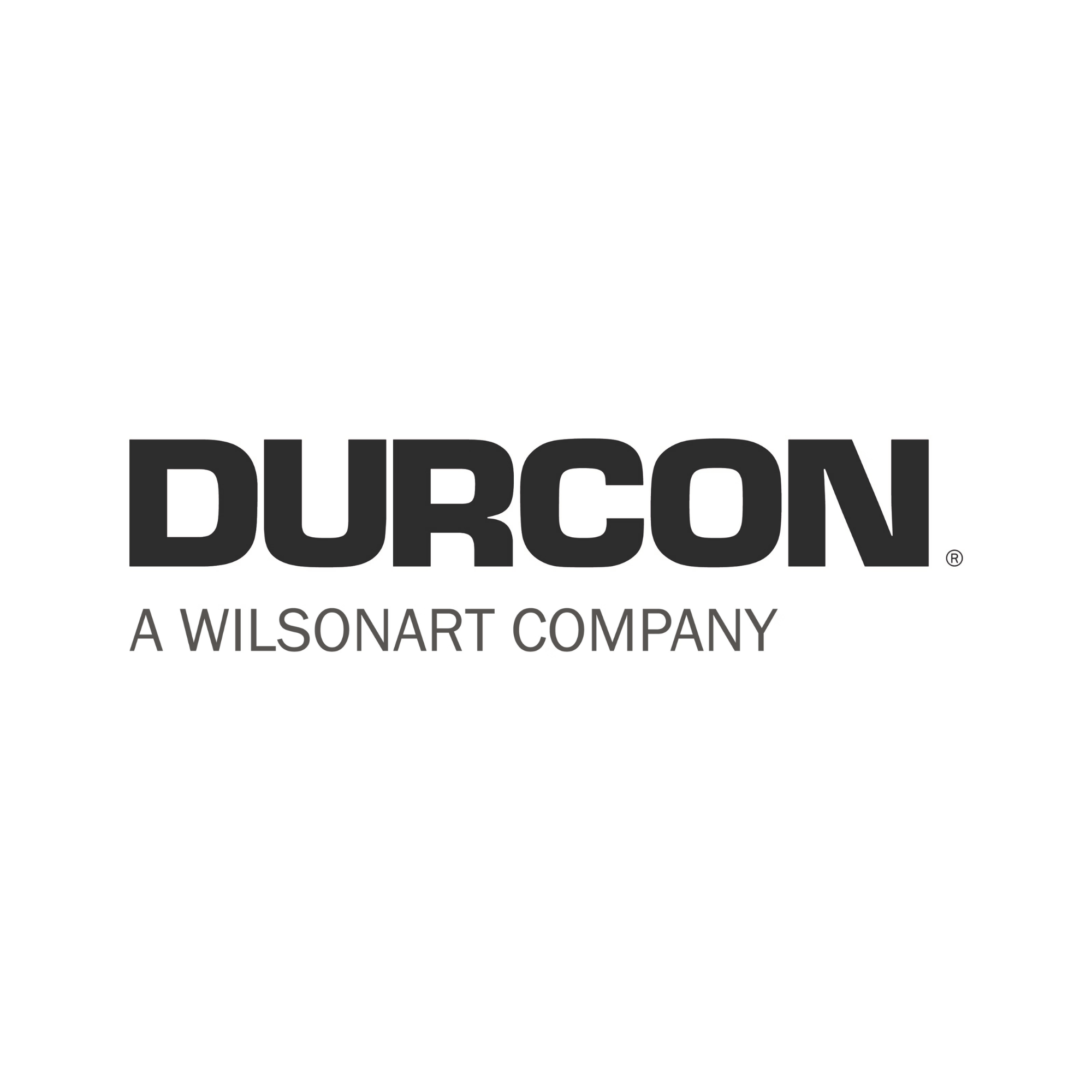 Black and white logo with a silhouette of a large industrial building and the text 'PURCON' underneath, with the additional phrase 'A WILSONART COMPANY' below.
