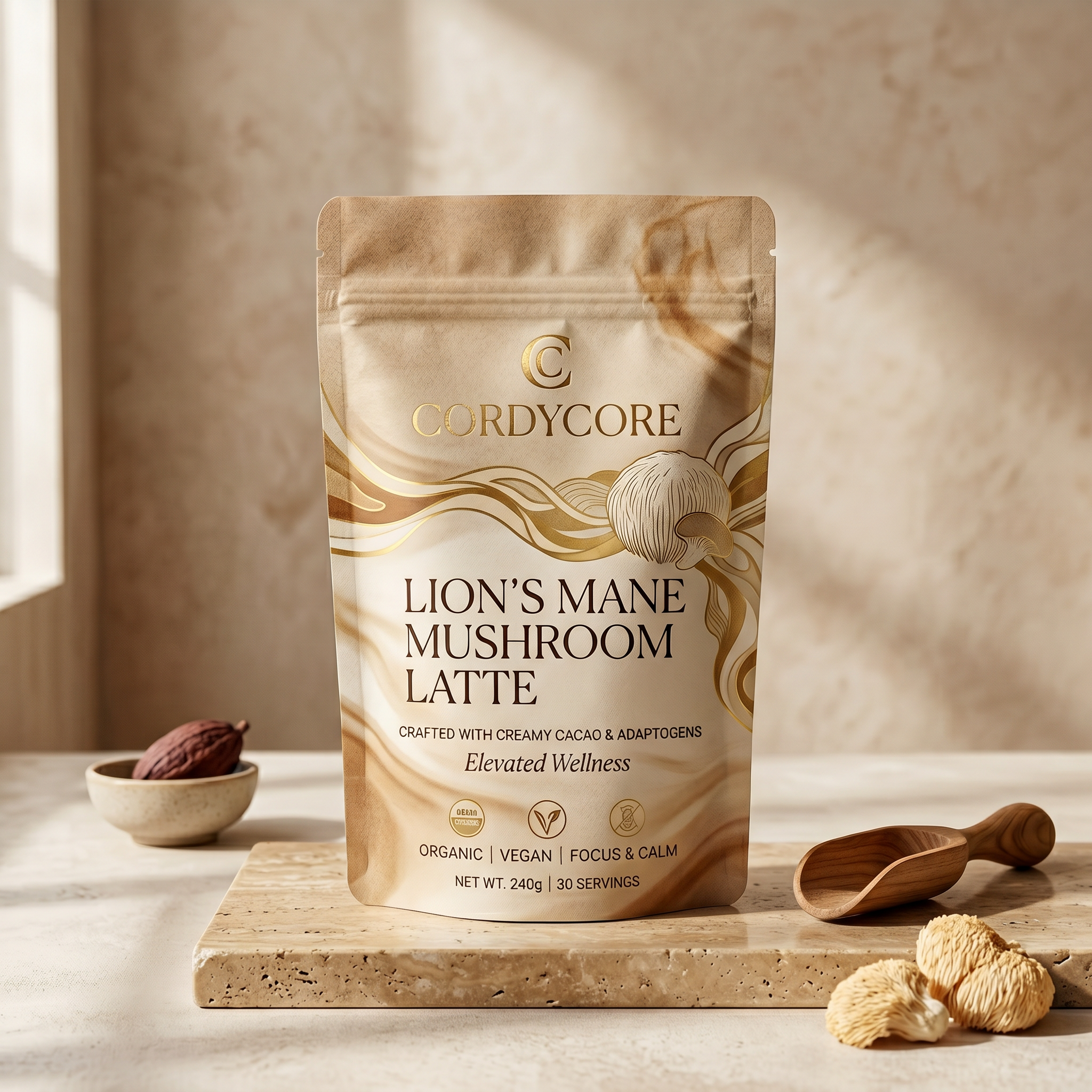 Lion’s Mane Mushroom Tea / Lion’s Mane Mushroom Latte