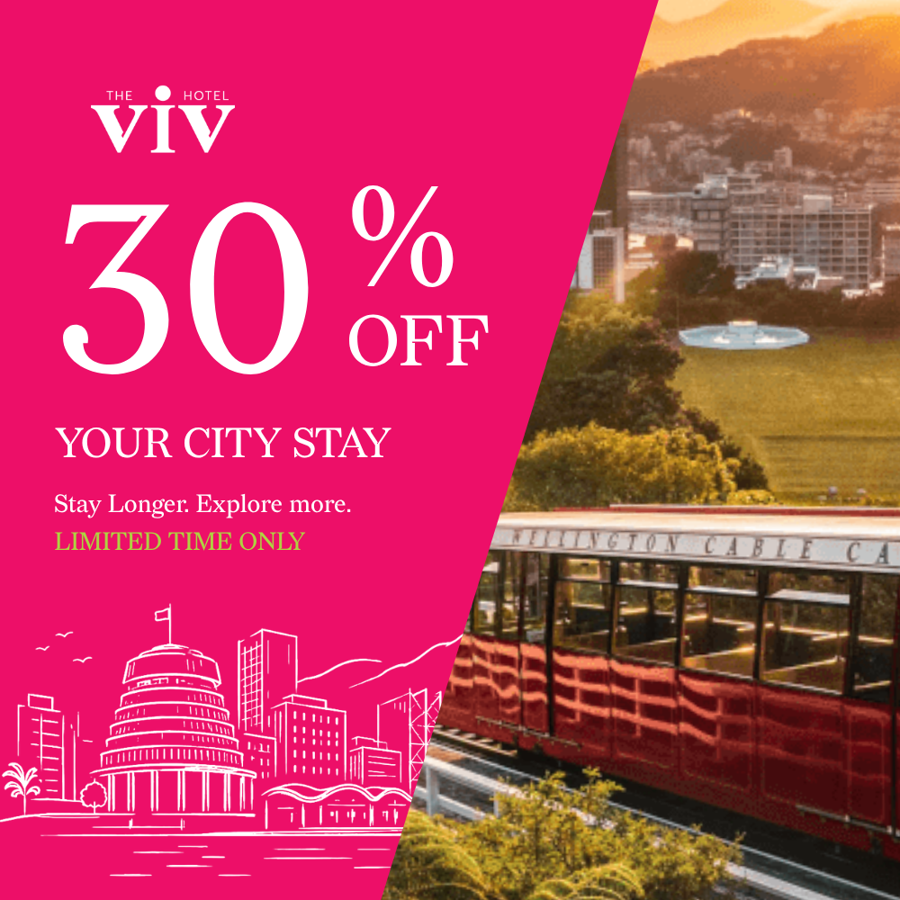 Feeling Flash? Save 30% on Your Wellington Stay