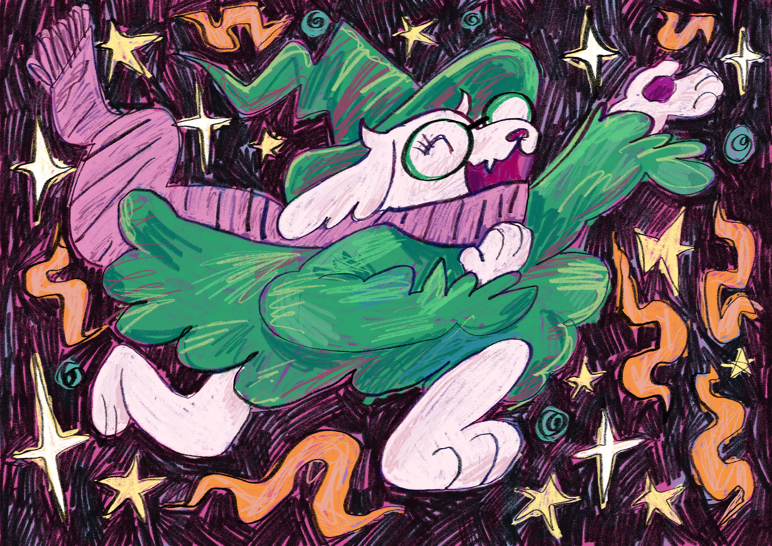 Ralsei Downloadable High- Res TIF file