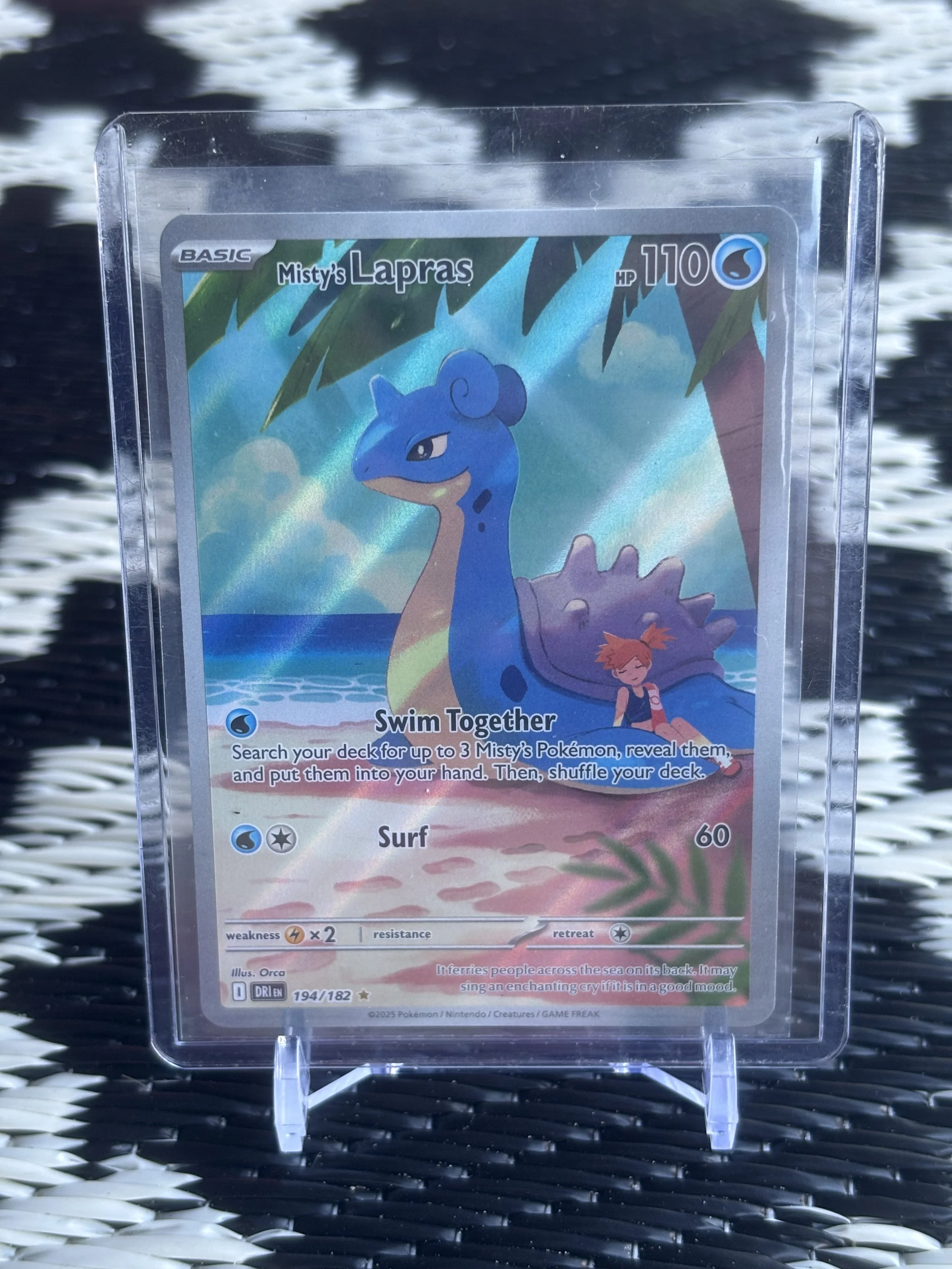 Misty's Lapras # 194/182 NM