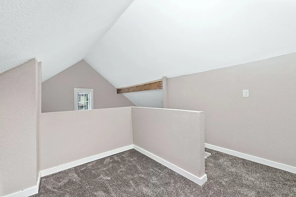 Attic — finished loft space