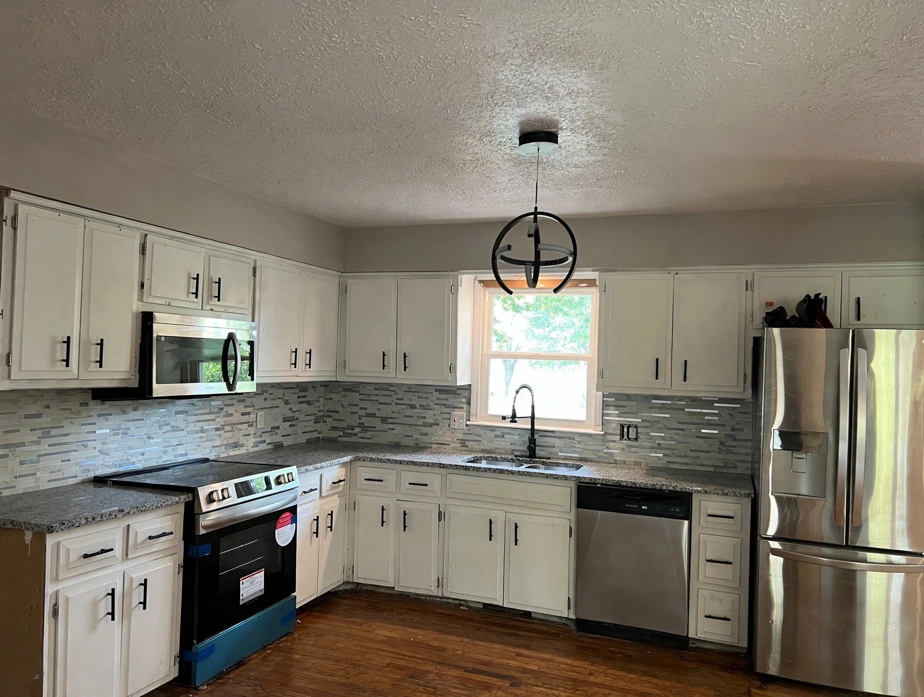 Kitchen — finished, wide view