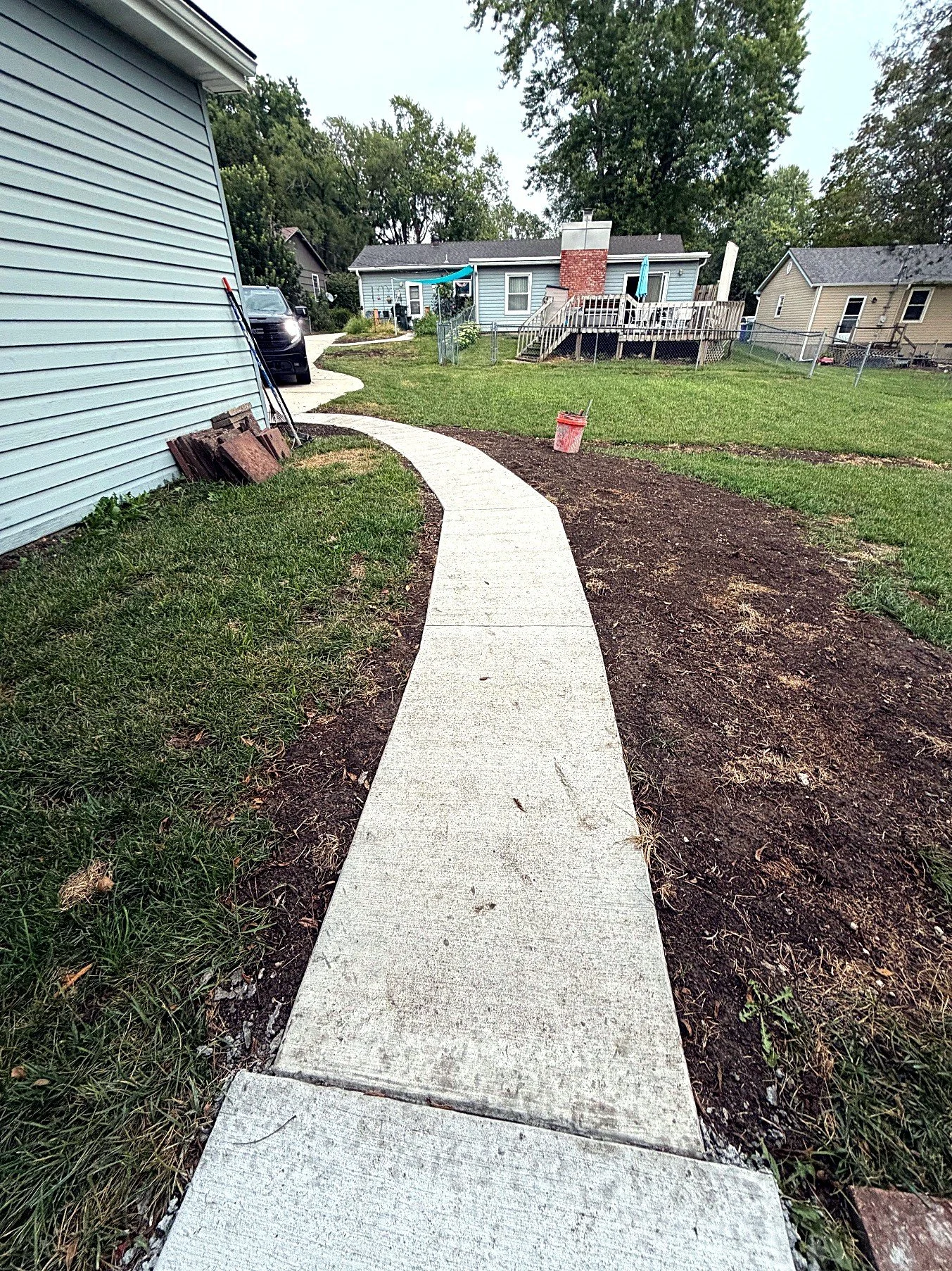 Walkway — long view